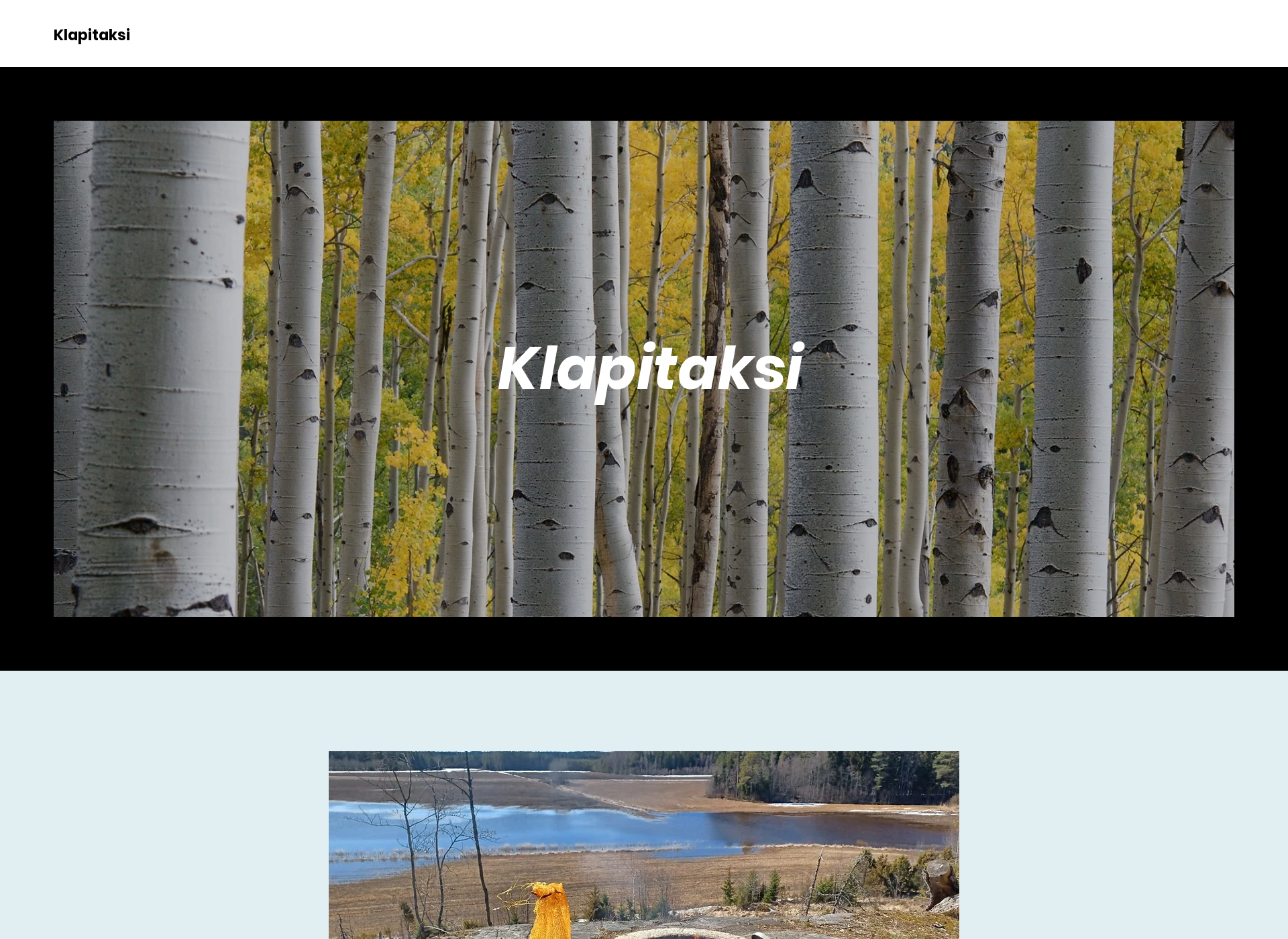 Screenshot for klapitaksi.fi