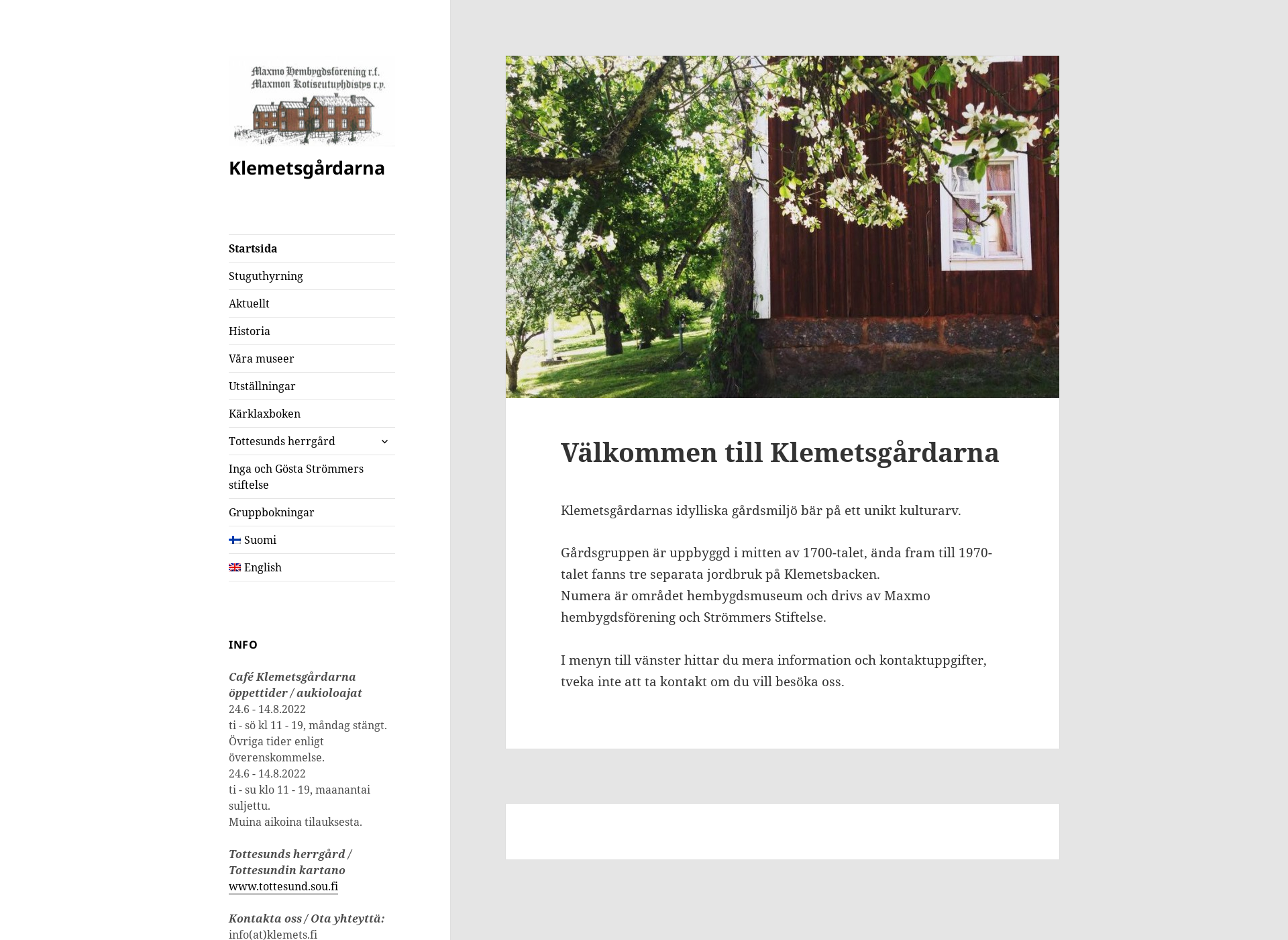 Screenshot for klemets.fi