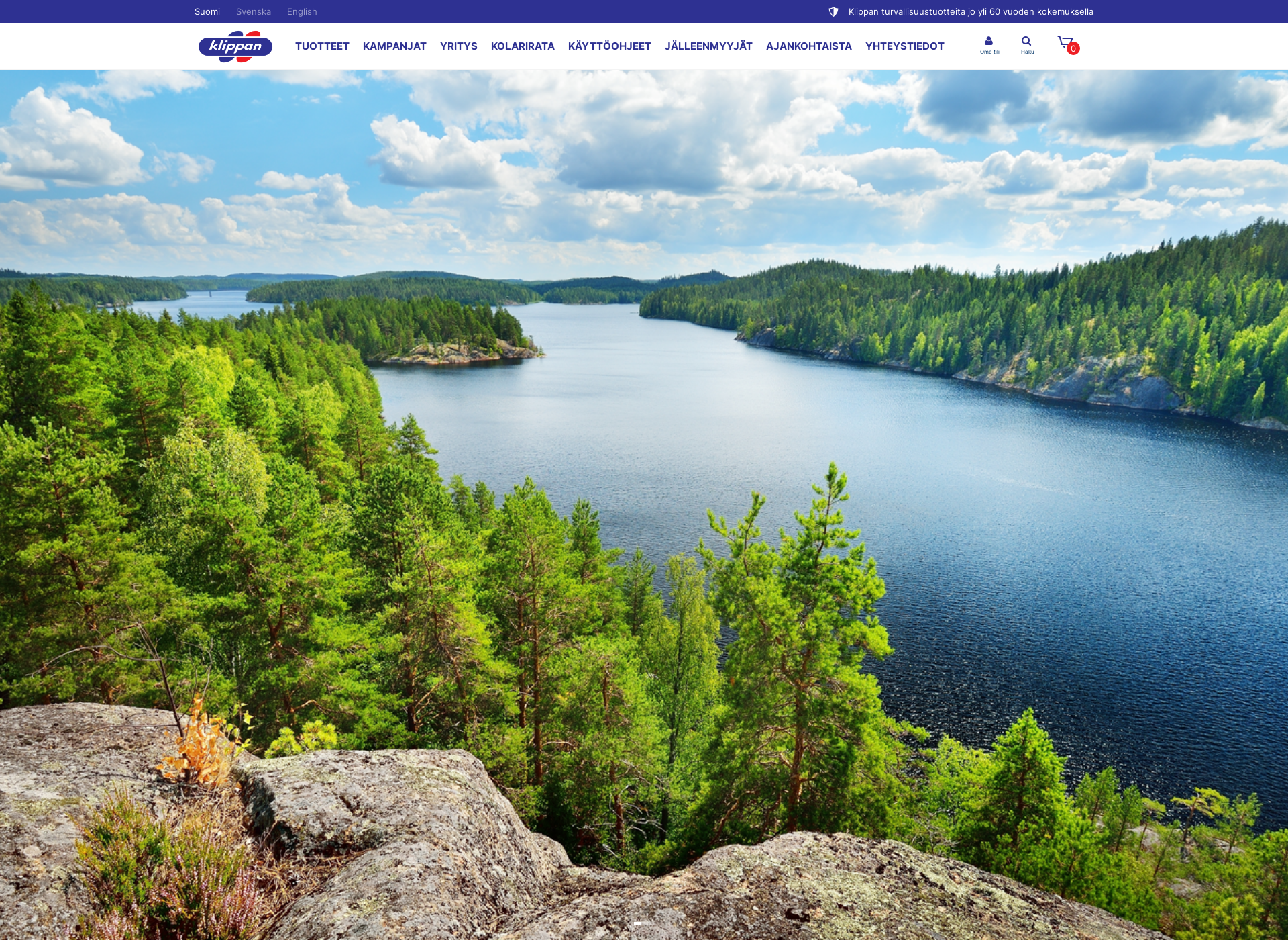 Screenshot for klippan.fi