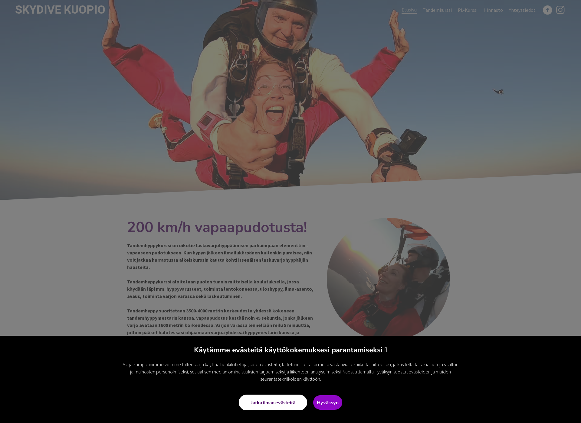 Screenshot for klu.fi