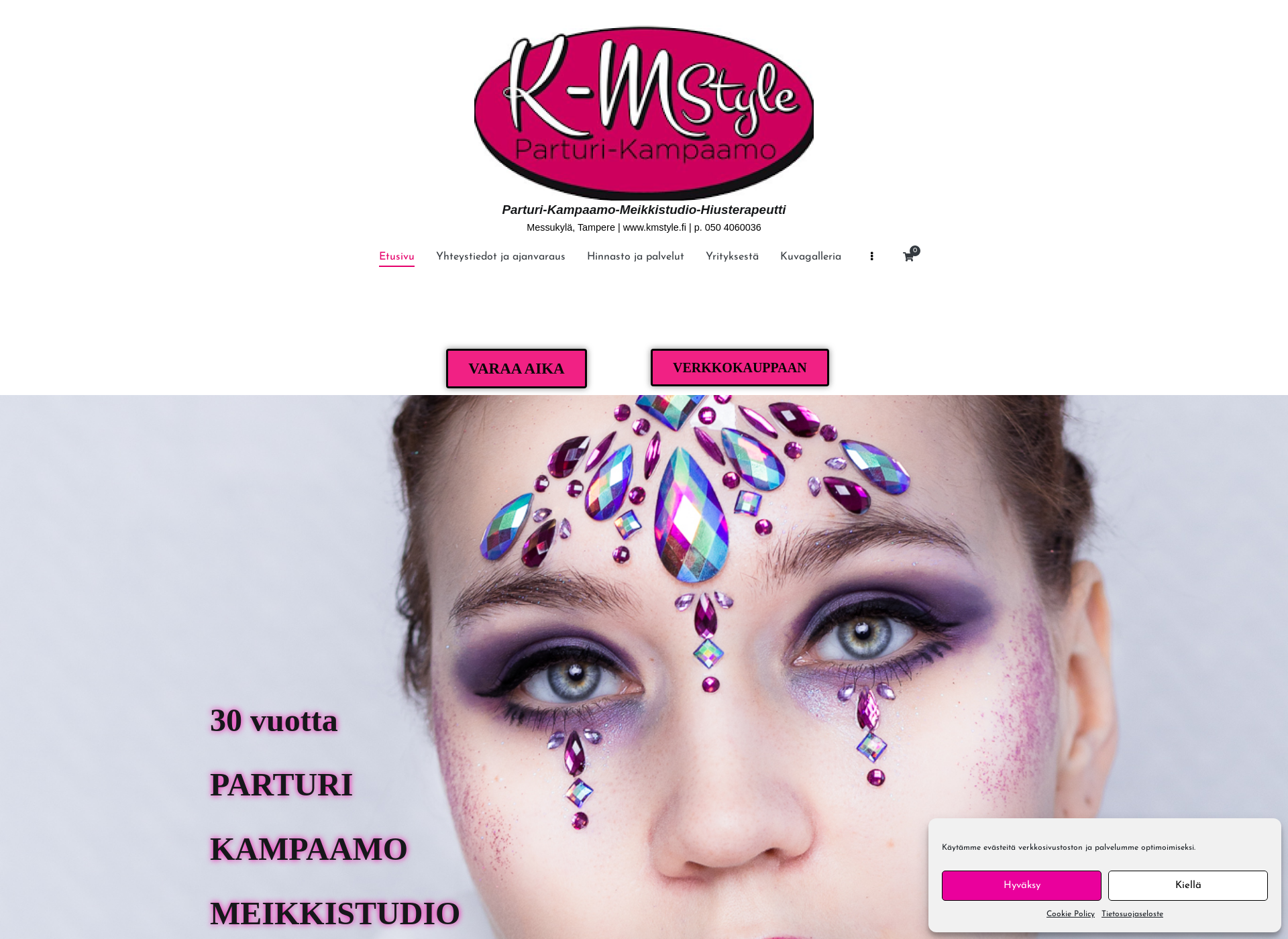 Screenshot for kmstyle.fi