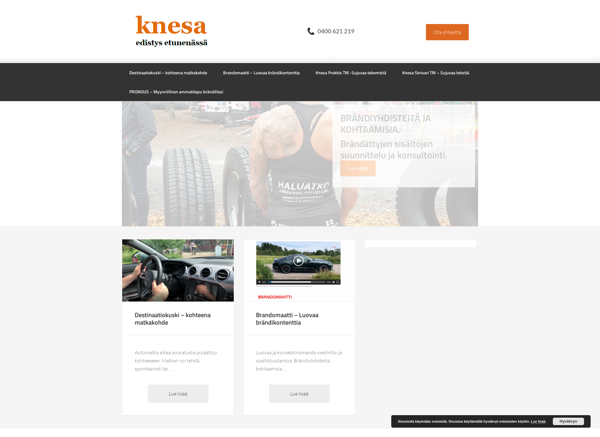 Screenshot for knesa.fi