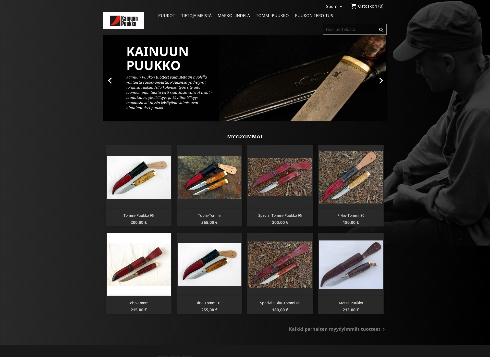 Screenshot for knives.fi