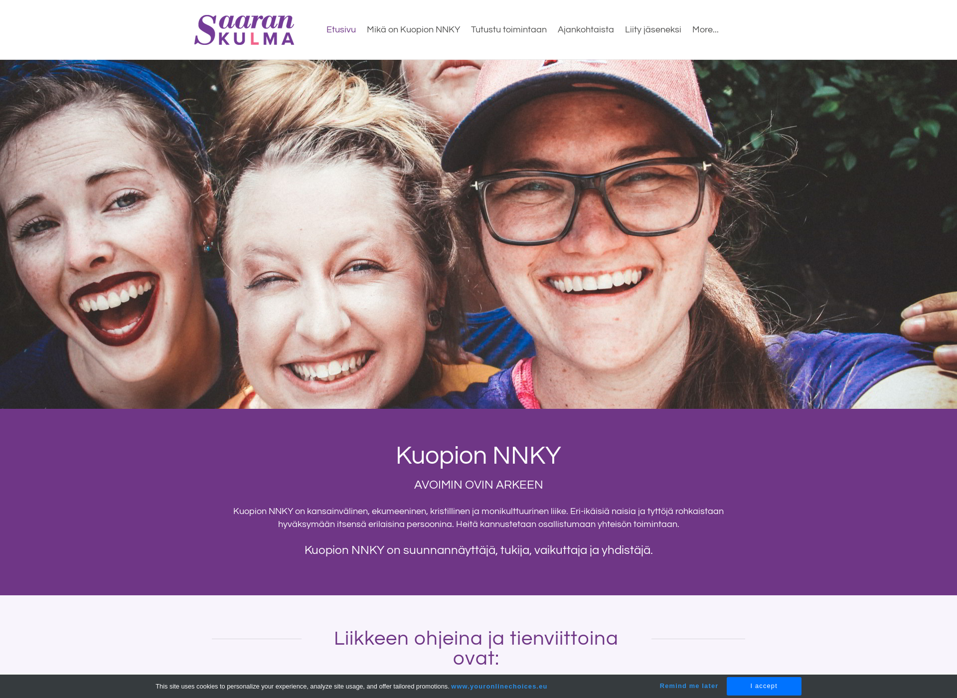 Screenshot for knnky.fi