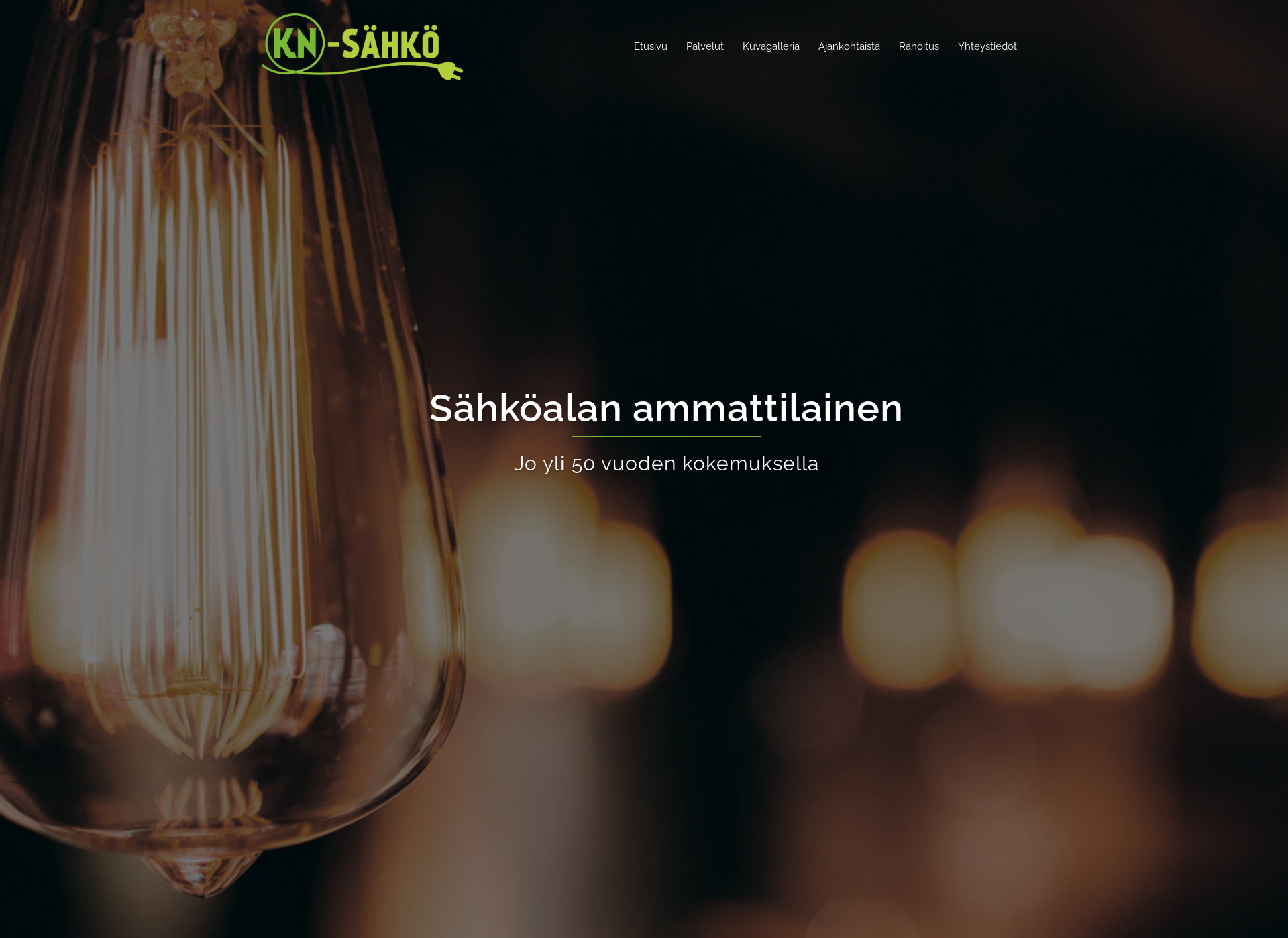 Skärmdump för knsahko.fi