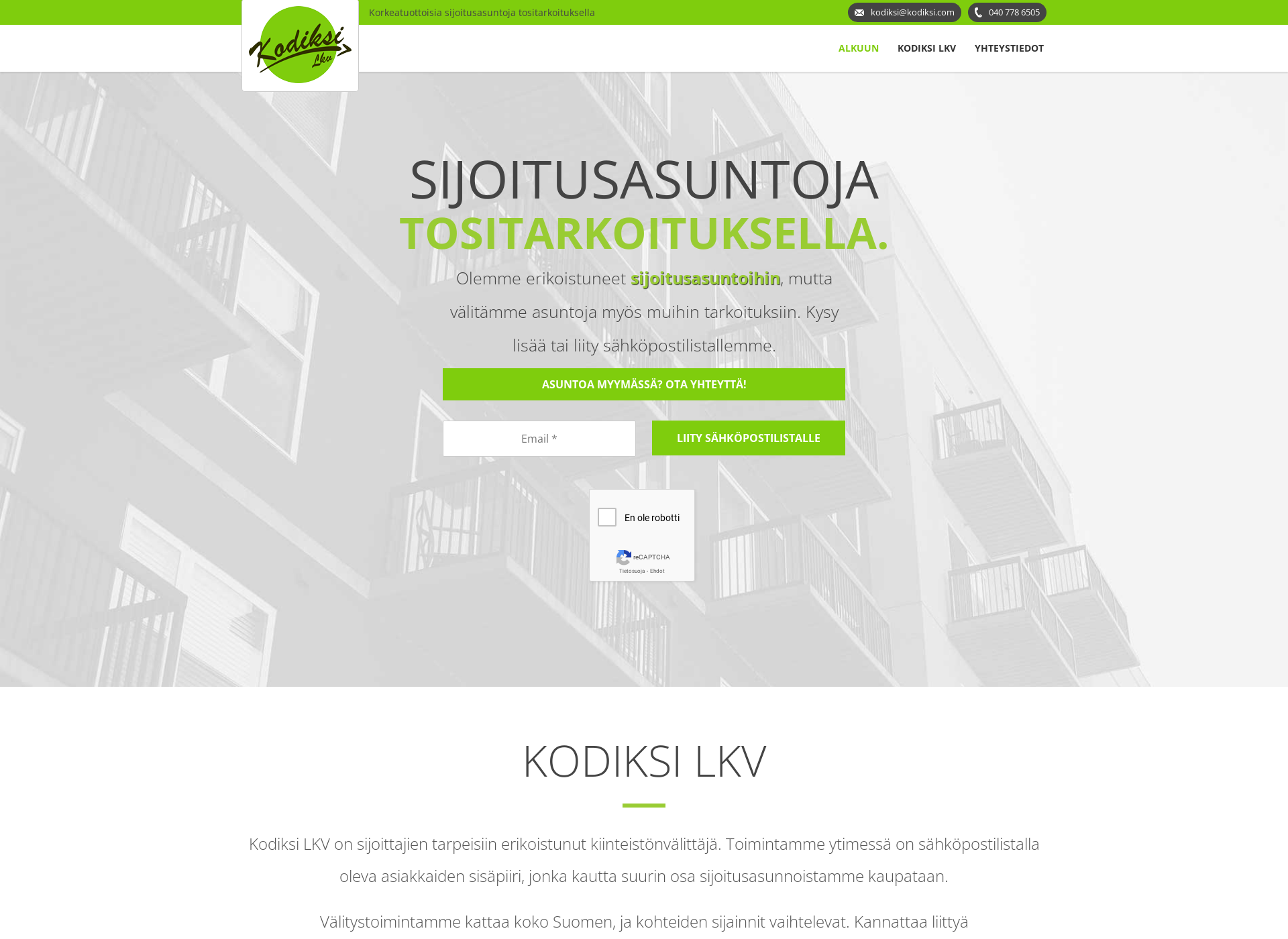 Screenshot for kodiksi.com