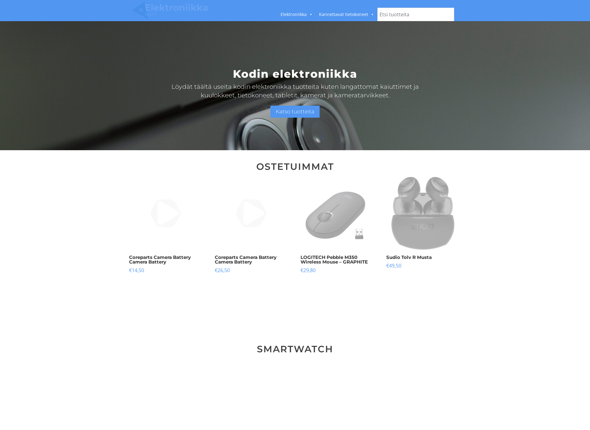 Screenshot for kodinelektroniikkapiste.fi