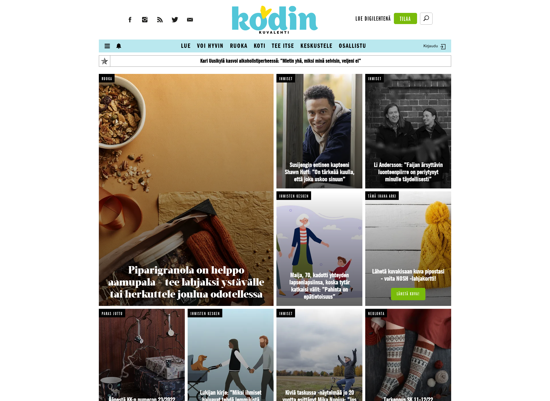Screenshot for kodinkuvalehti.fi