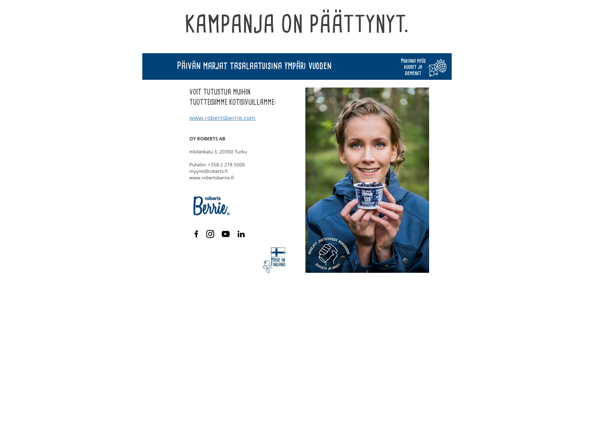 Screenshot for koeberrie.fi