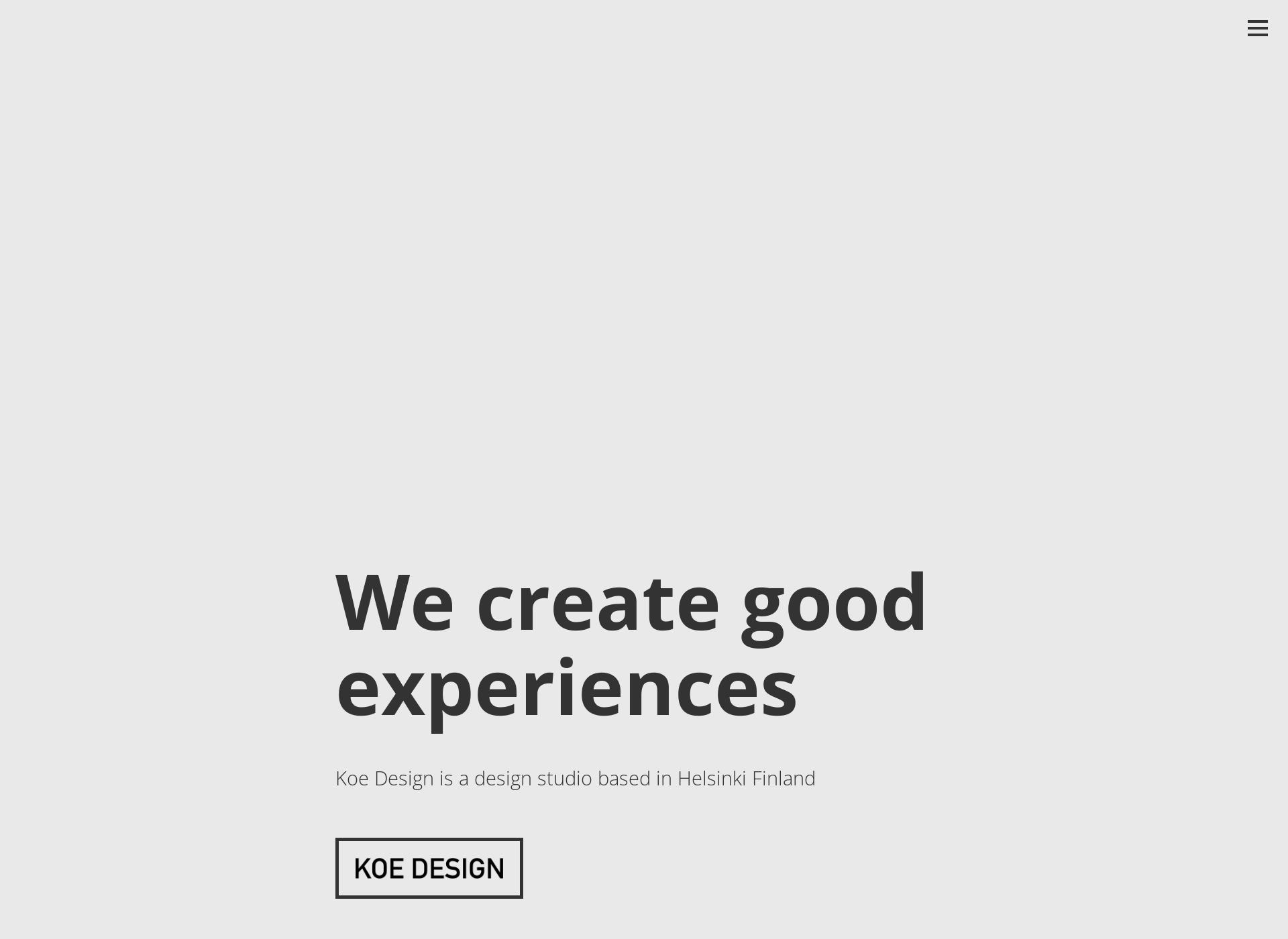 Screenshot for koedesign.fi