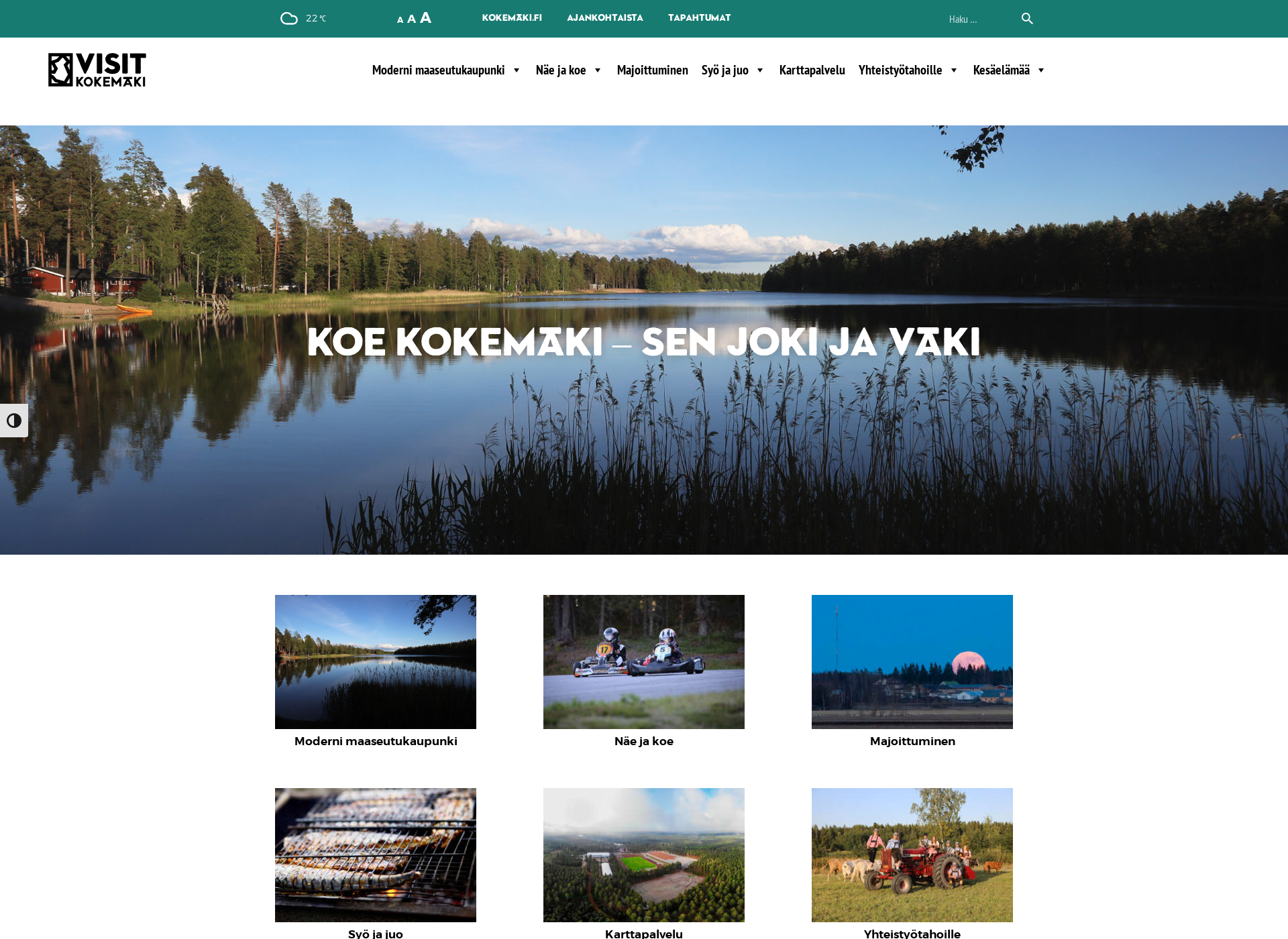 Screenshot for koekokemäki.fi