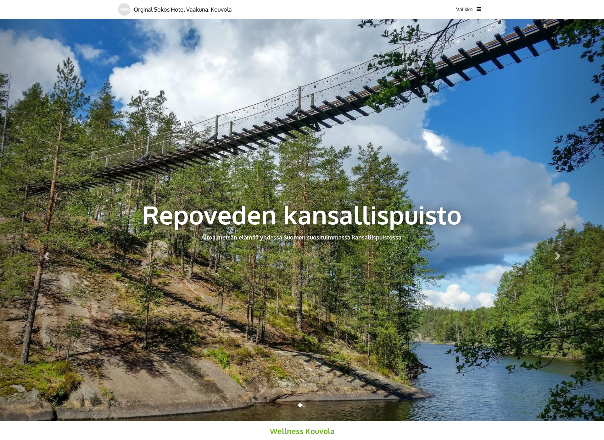 Skärmdump för koekouvola.fi