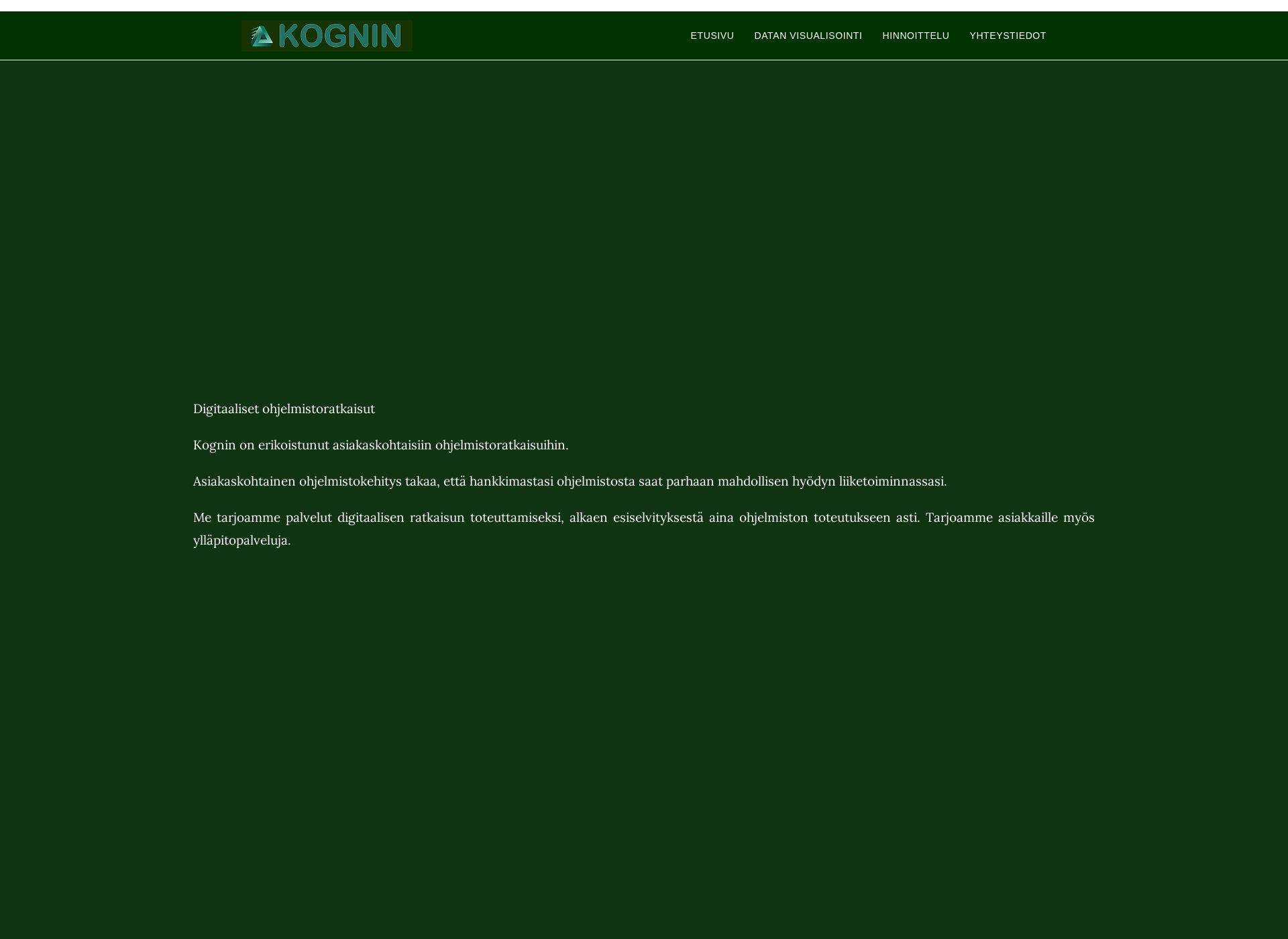 Screenshot for kognin.fi