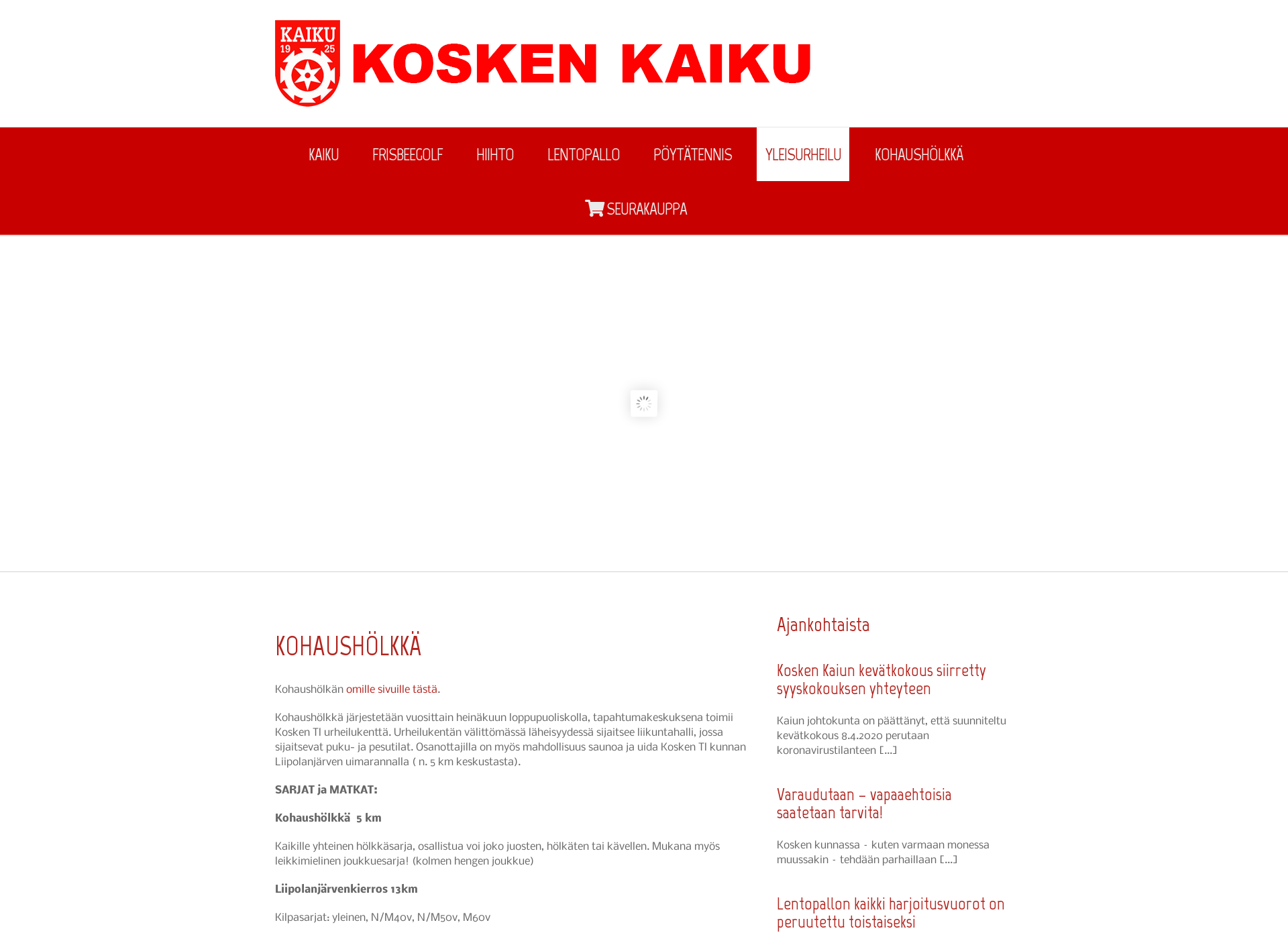 Screenshot for kohausholkka.fi