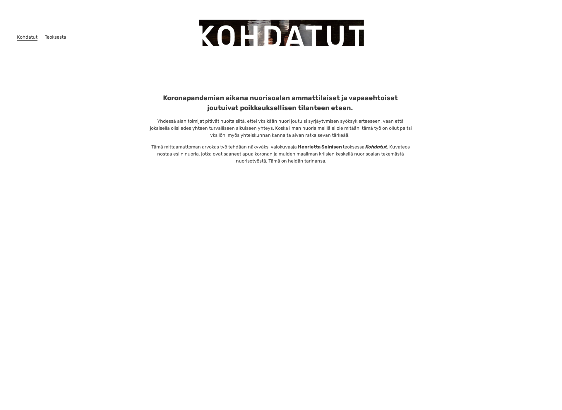 Screenshot for kohdatut.fi