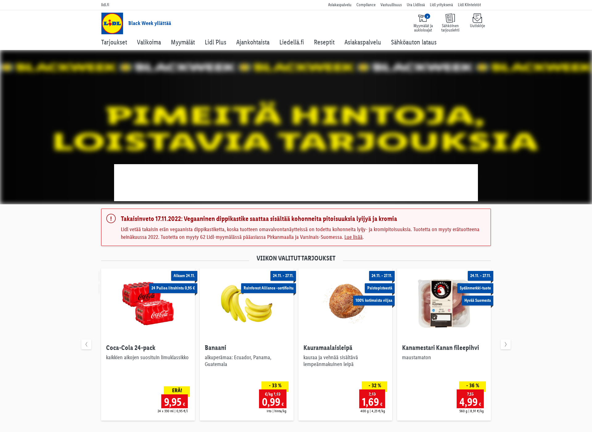 Skärmdump för kohti-parempaa-huomista.fi