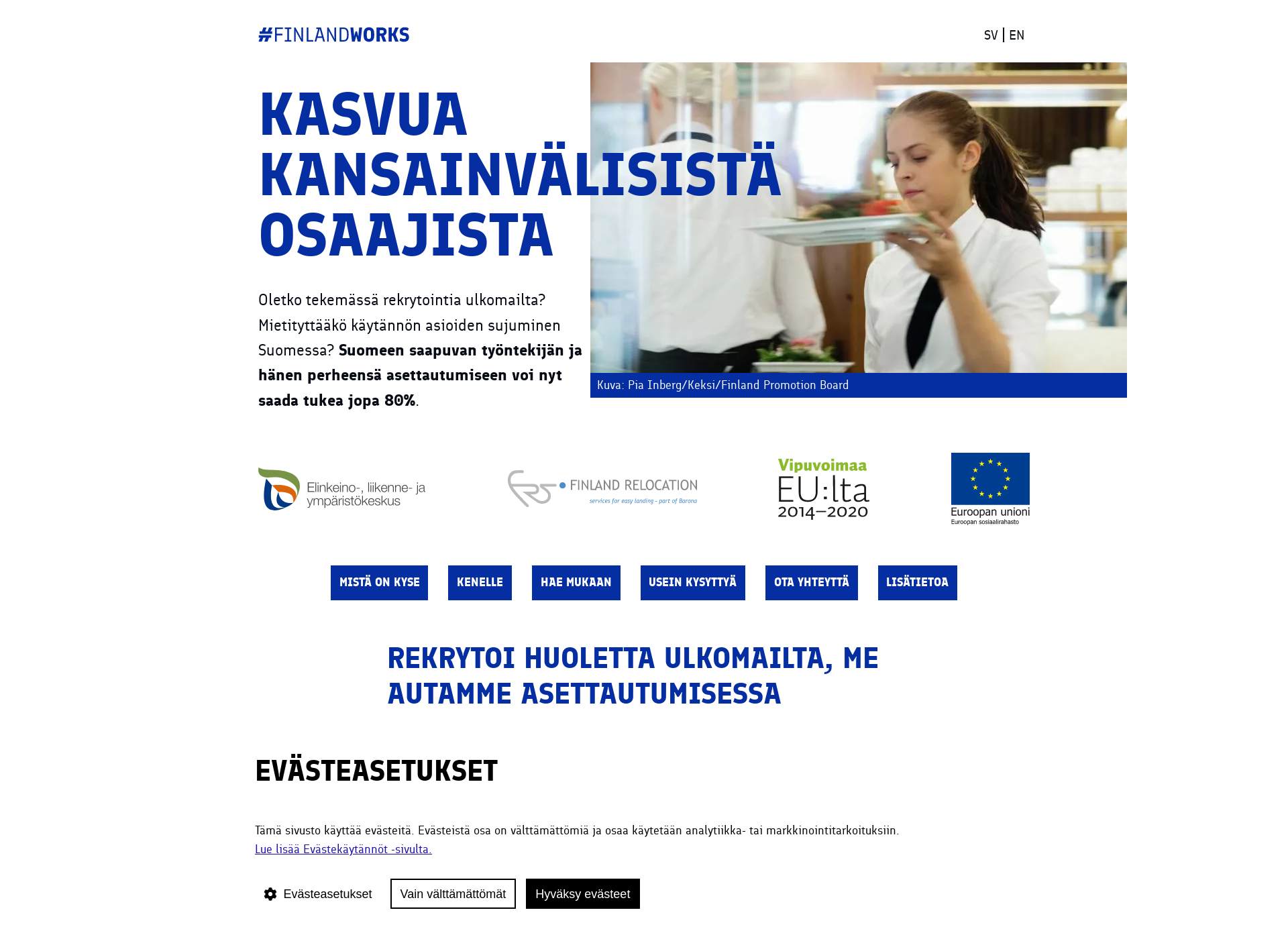 Skärmdump för kohtisuomea.fi