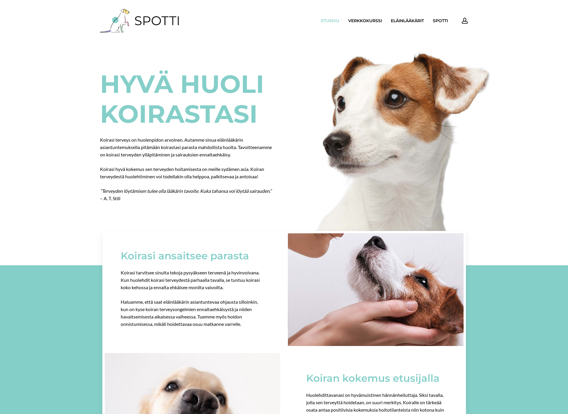 Näyttökuva koiraspotti.fi