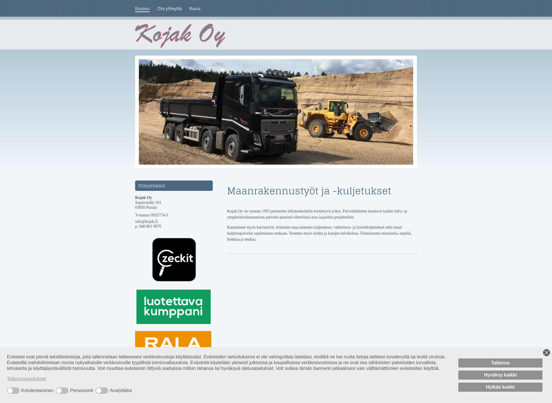 Screenshot for kojak.fi