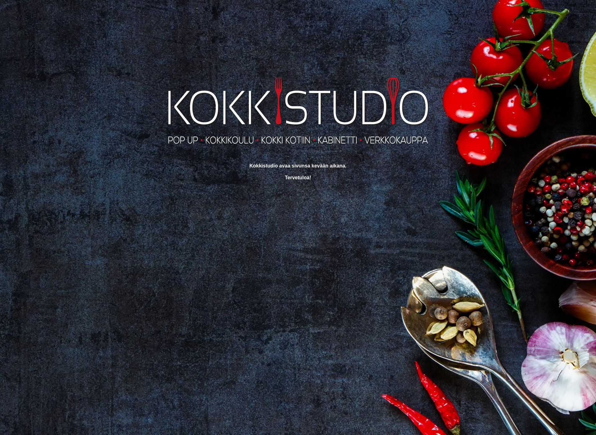 Skärmdump för kokkistudio.fi