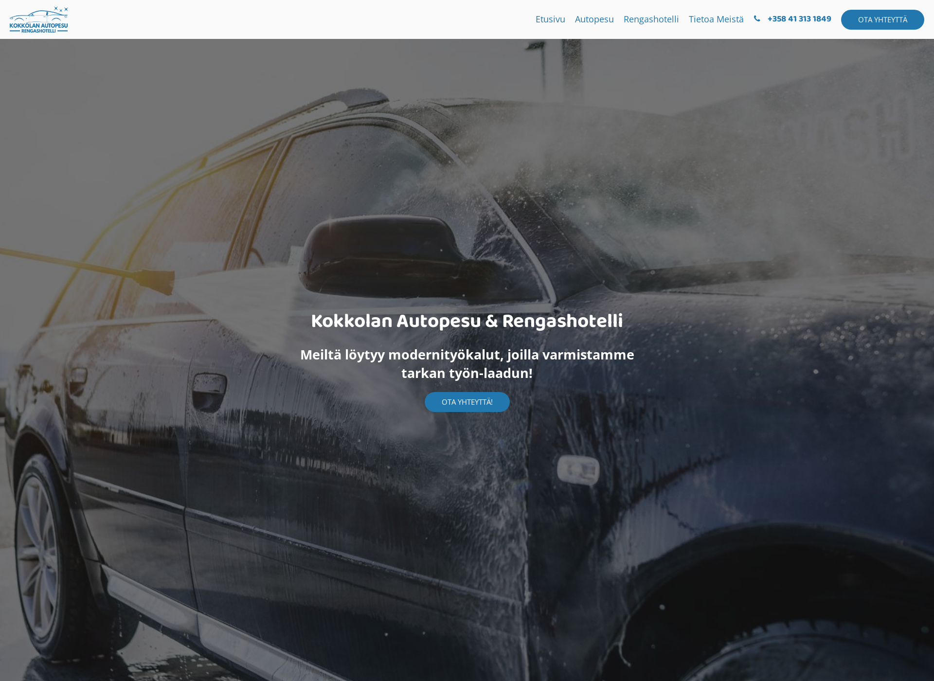 Screenshot for kokkolanautopesu.fi
