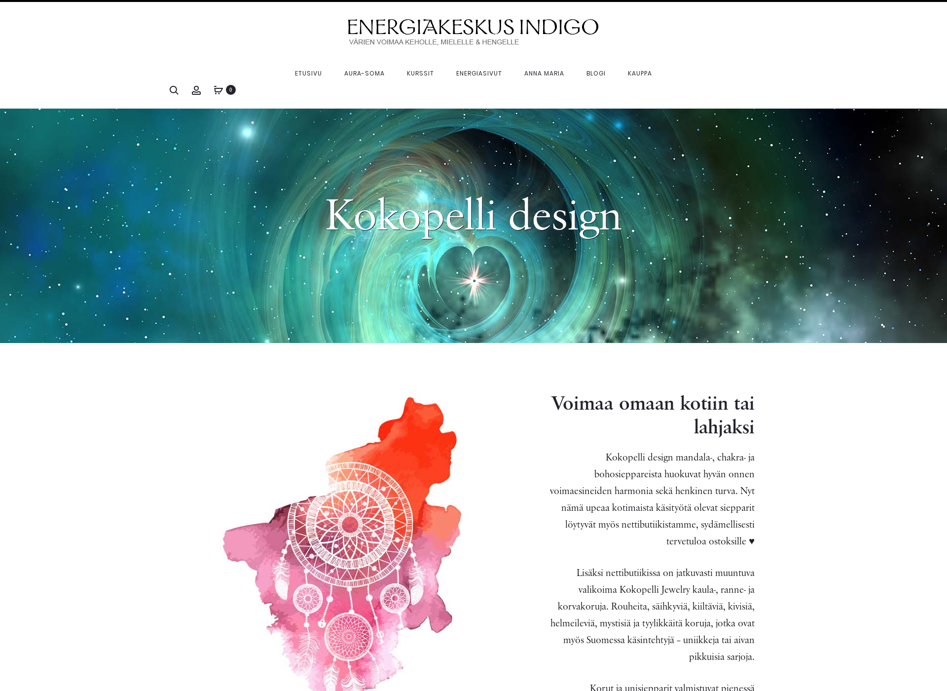 Screenshot for kokopelli.fi