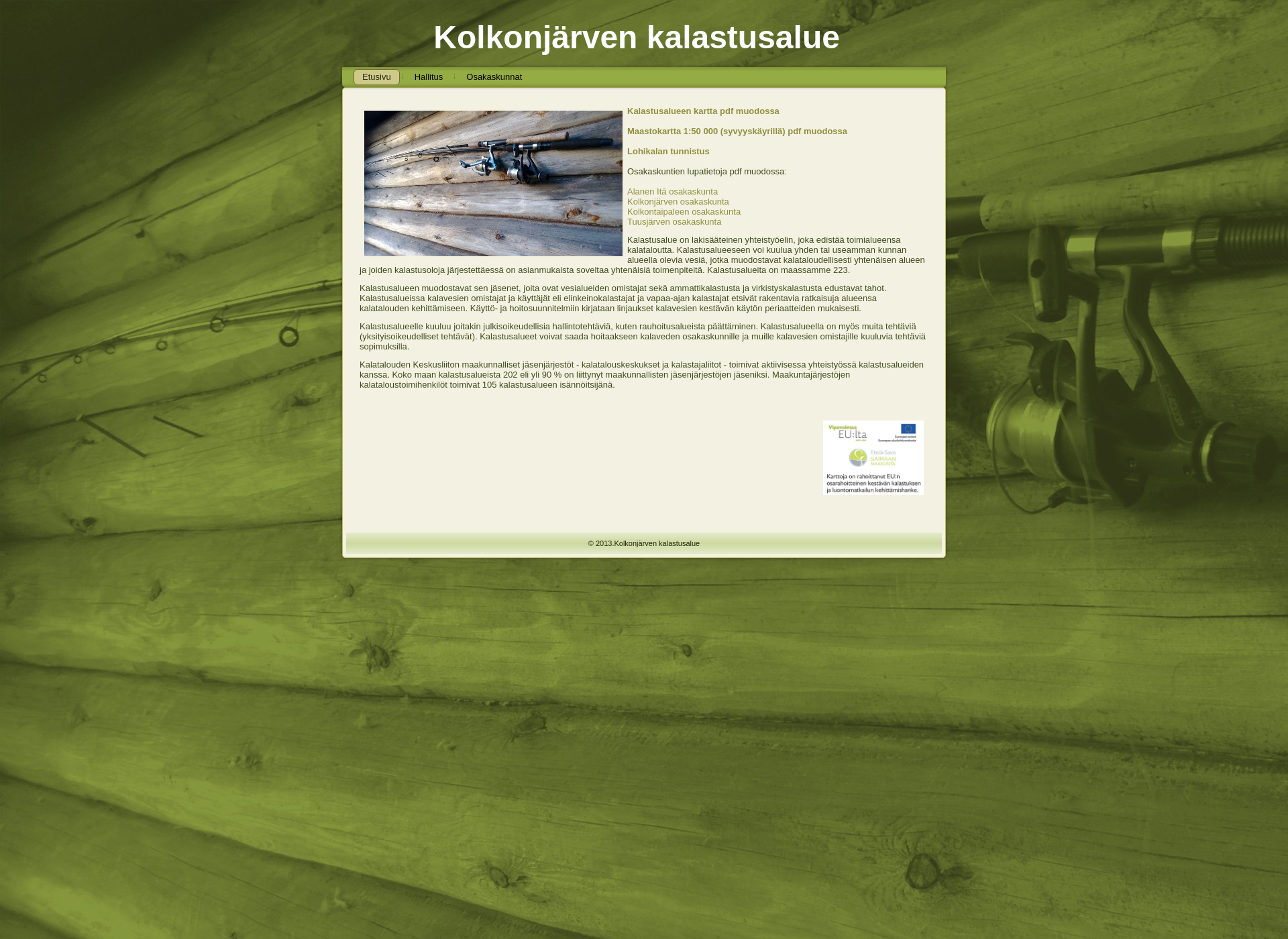 Screenshot for kolkonjarvi.fi