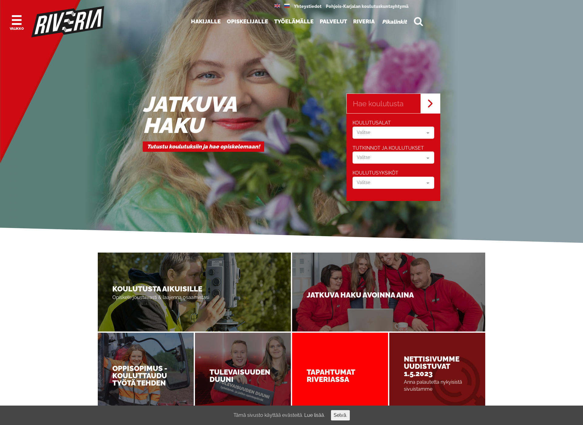 Screenshot for koneala.fi