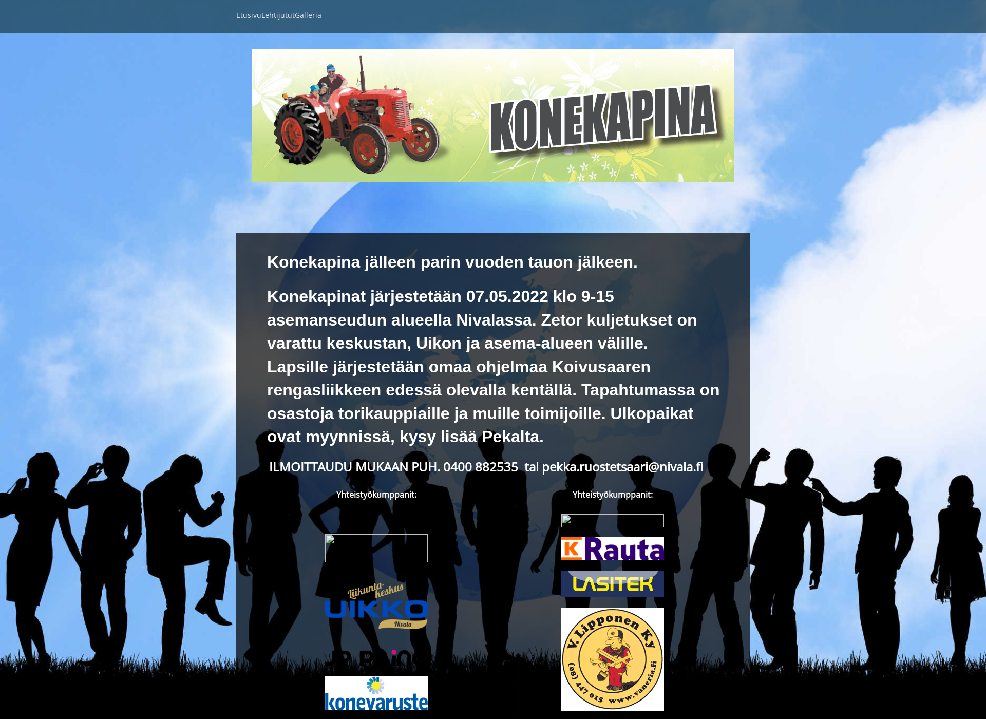 Screenshot for konekapina.fi