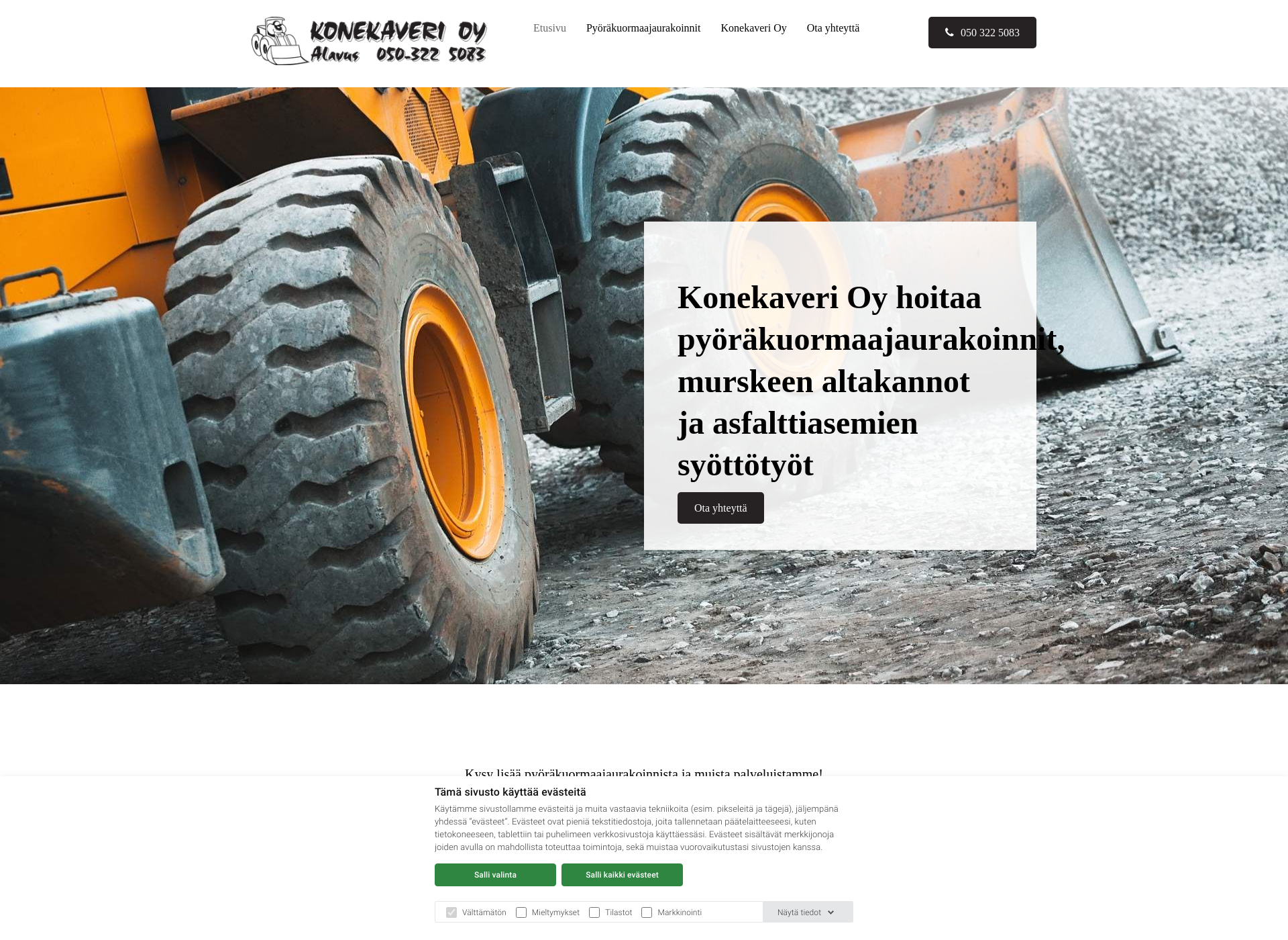 Screenshot for konekaveri.fi