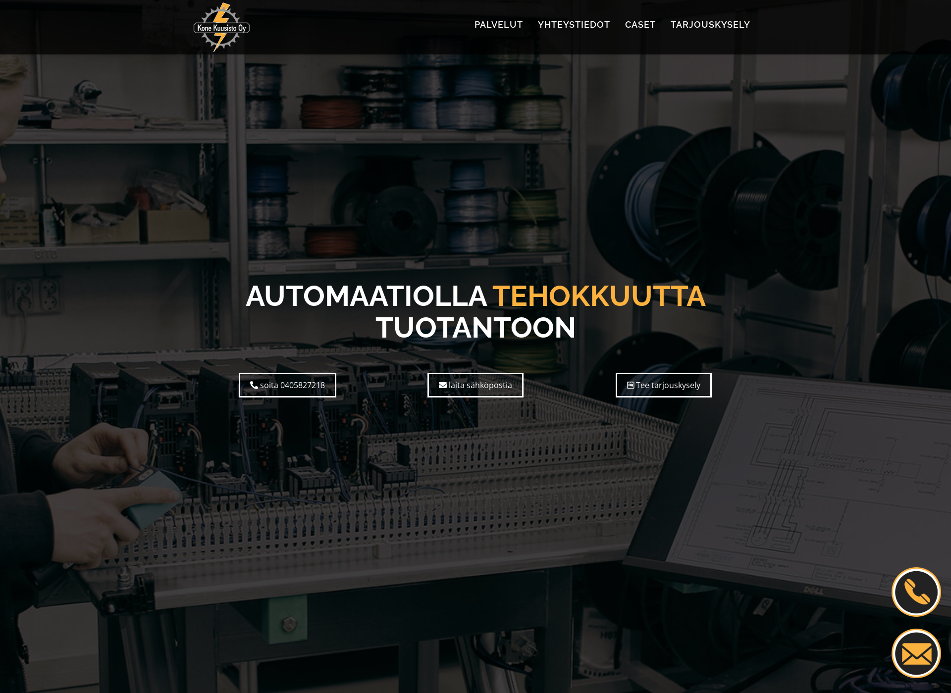 Screenshot for konekuusisto.fi