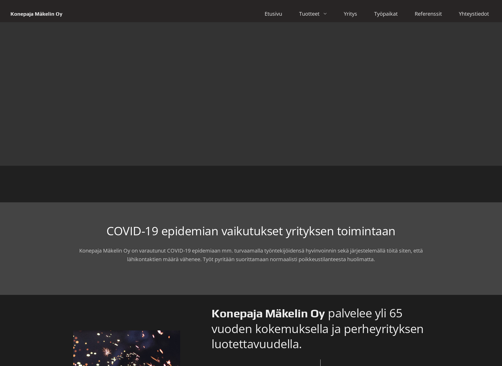 Screenshot for konepajamakelin.fi