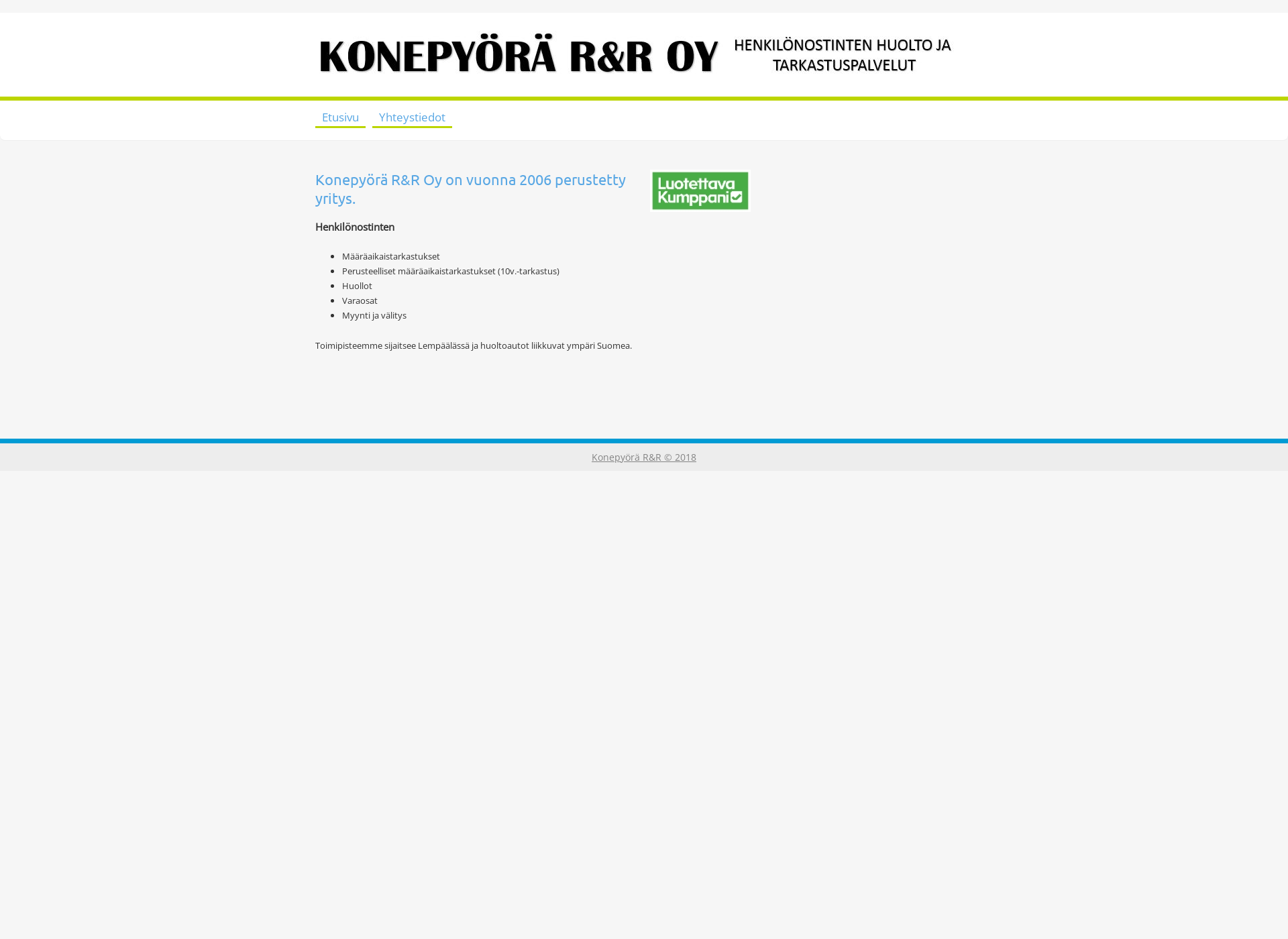 Screenshot for konepyora-rr.com