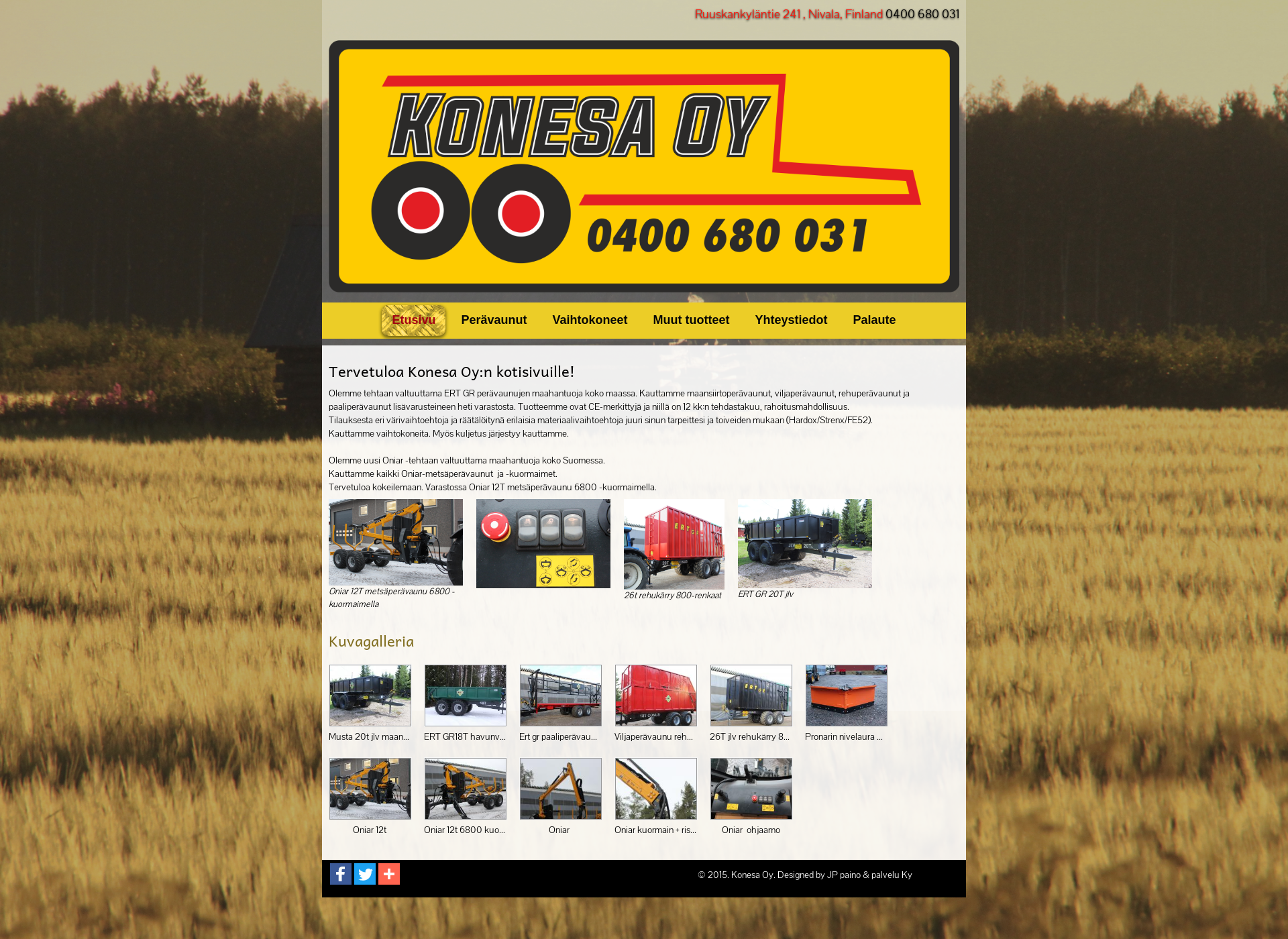 Screenshot for konesa.fi