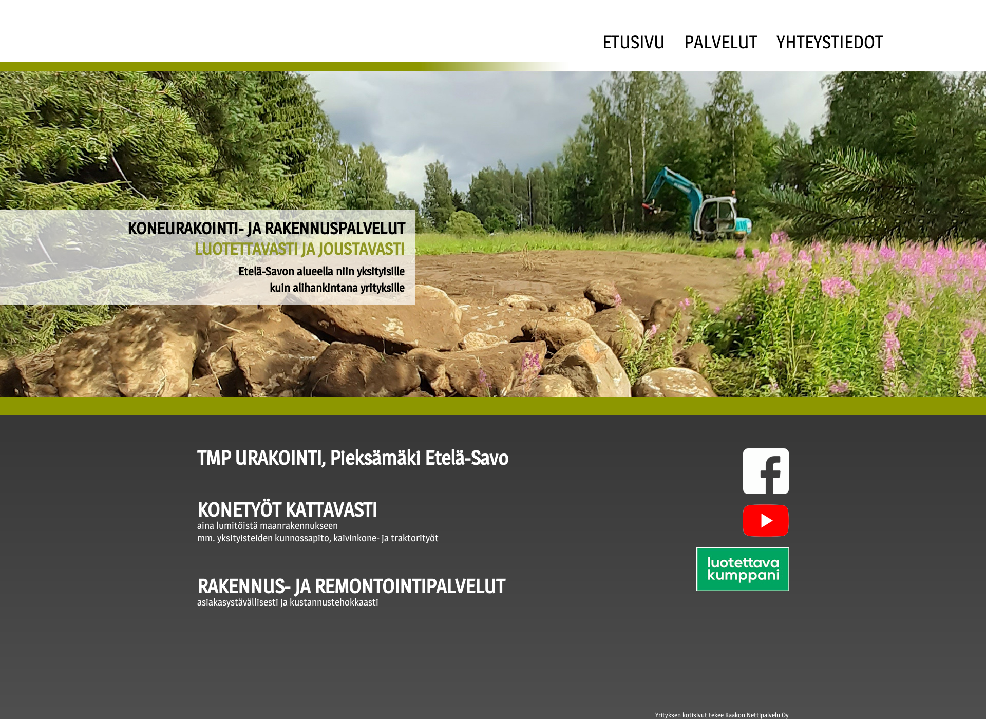 Screenshot for koneurakointijaremontointi.fi