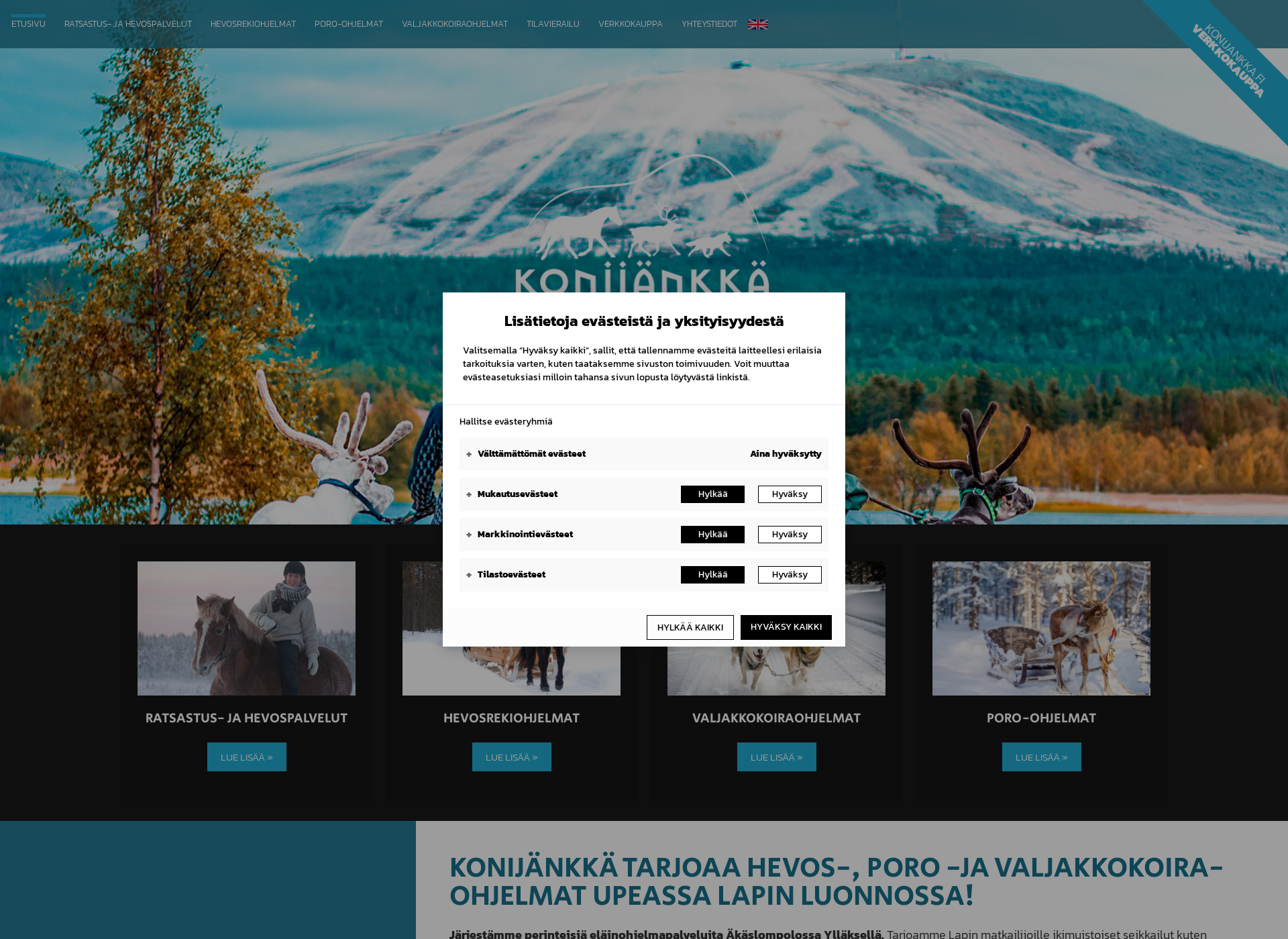 Screenshot for konijanka.fi