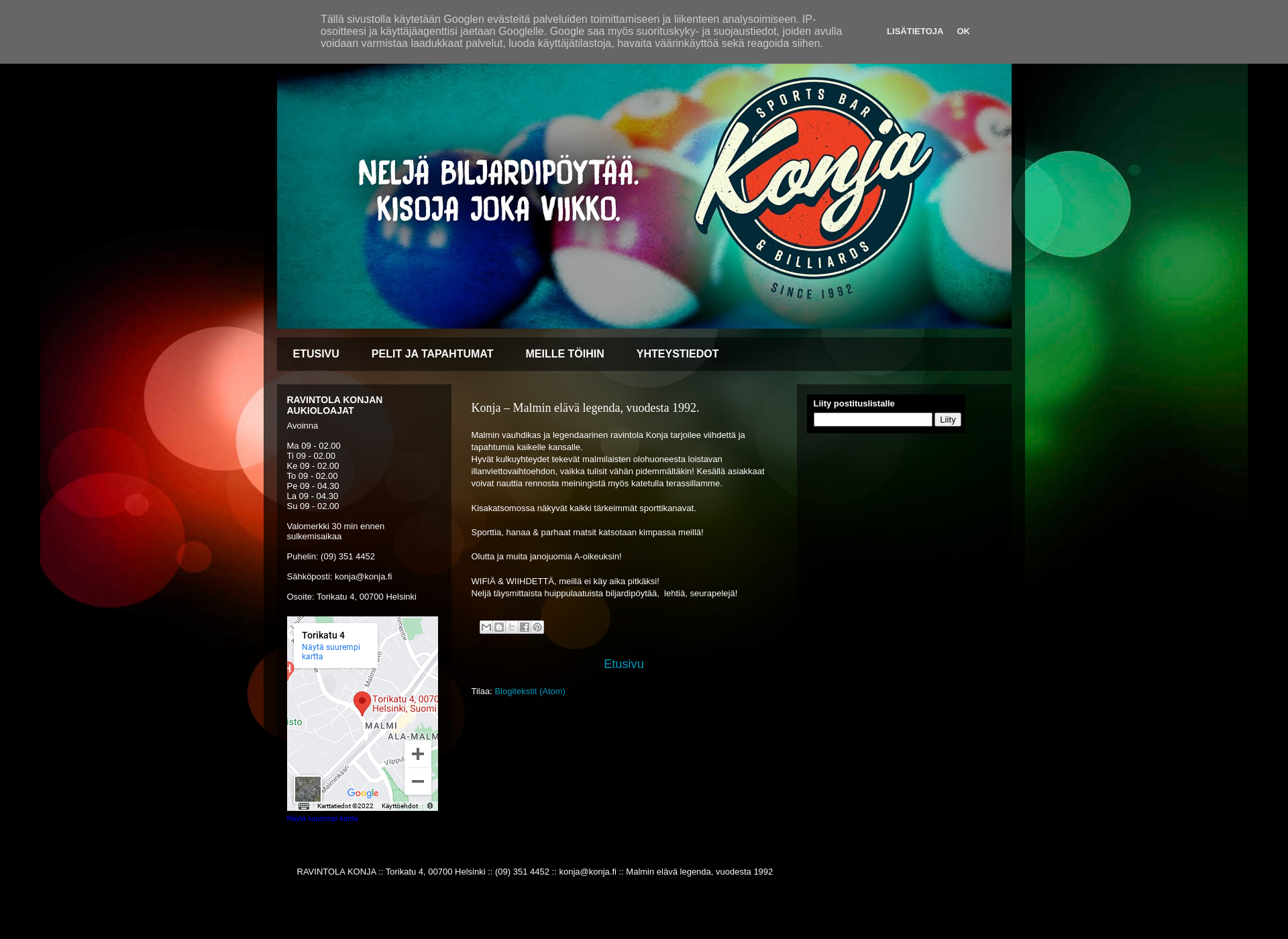 Screenshot for konja.fi