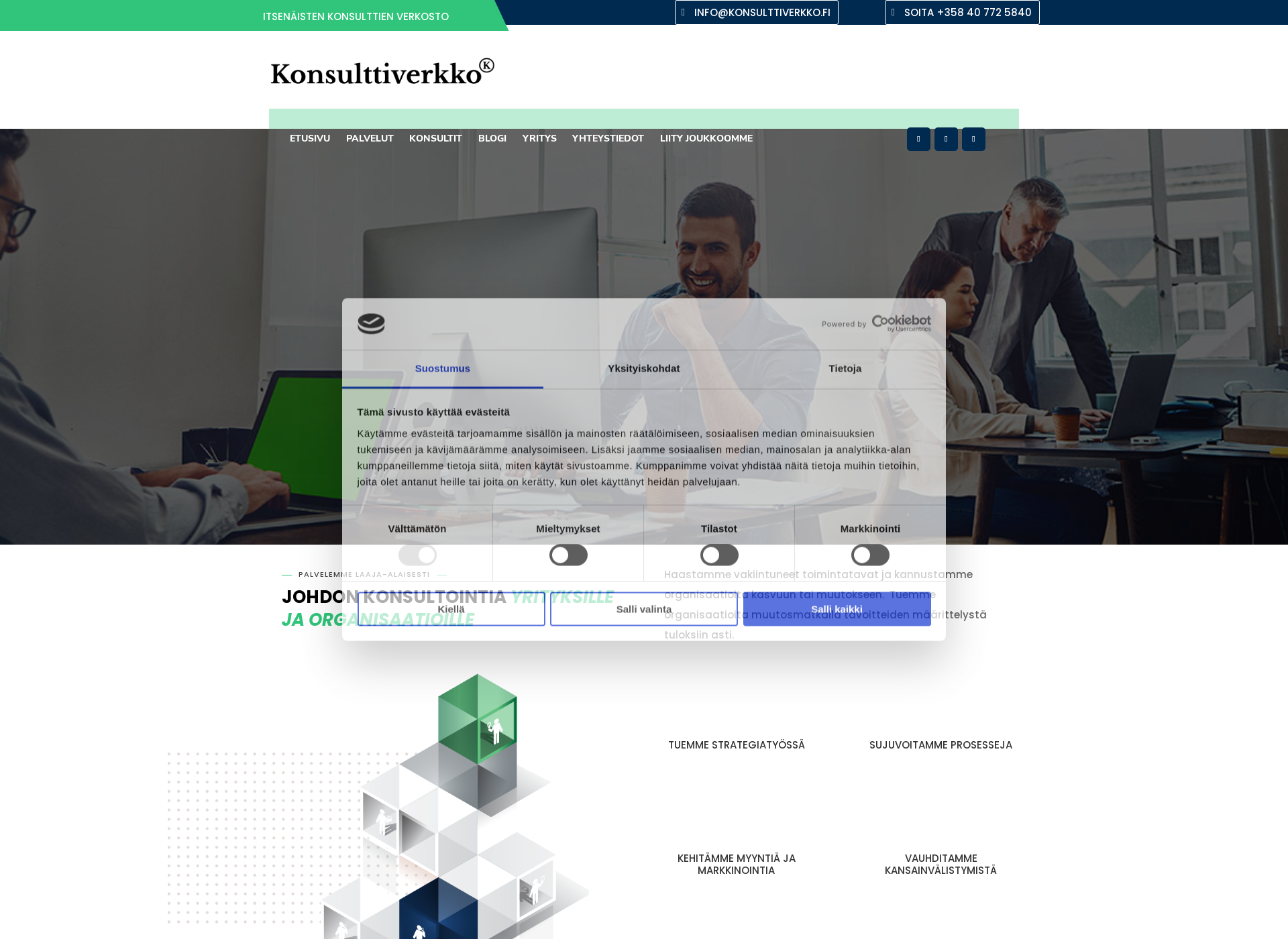Screenshot for konsulttiverkko.fi