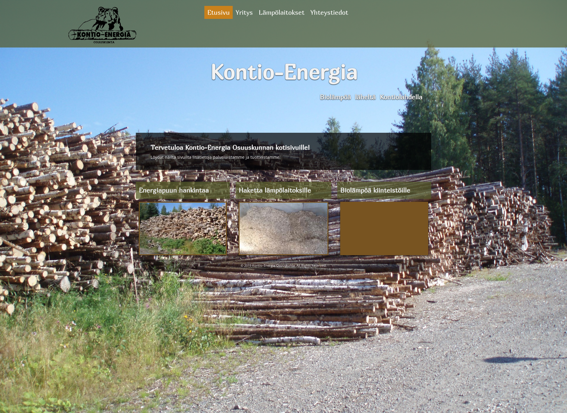 Screenshot for kontio-energia.fi