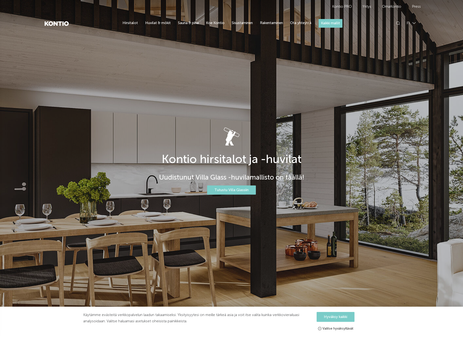 Screenshot for kontio.fi