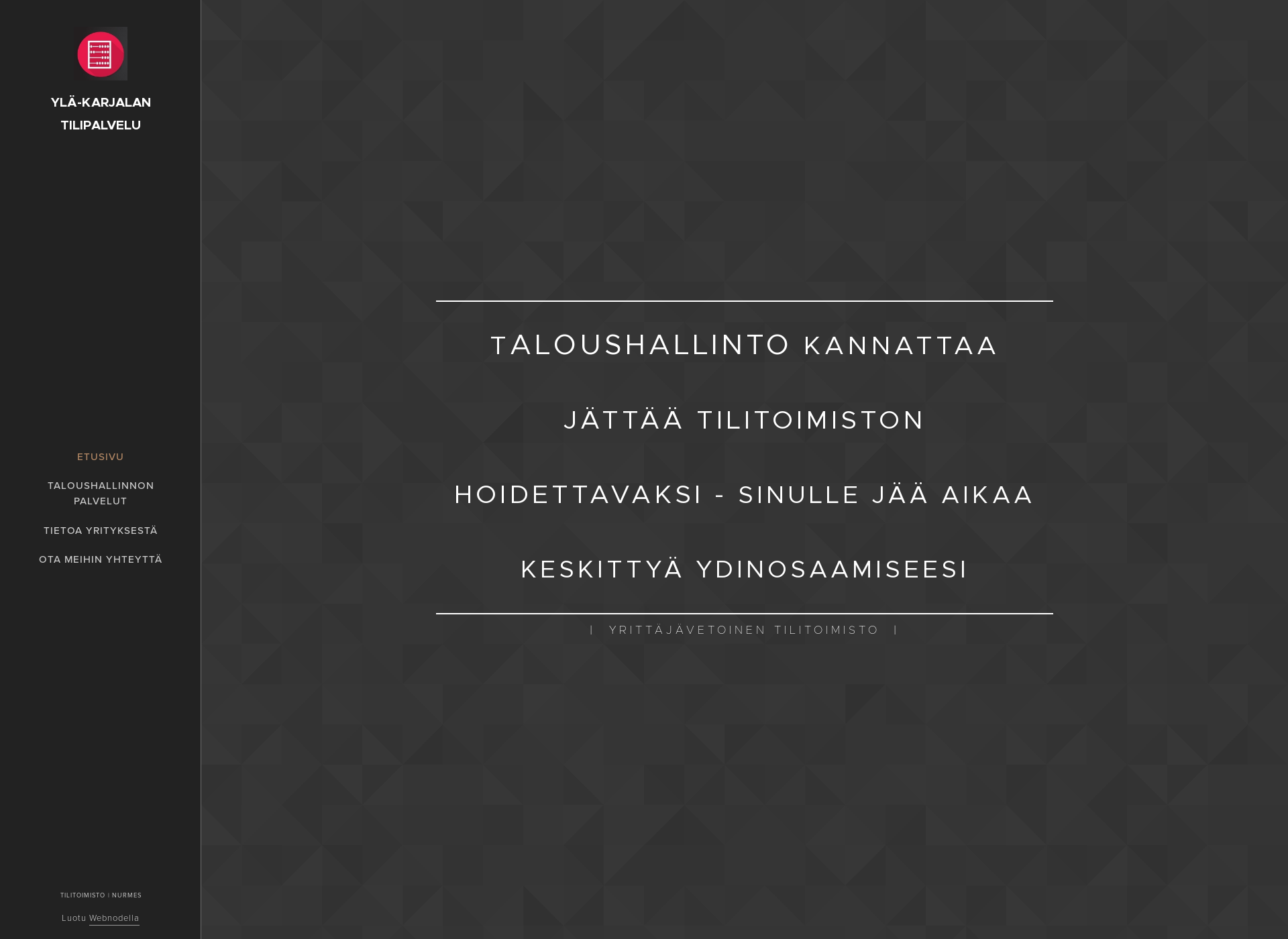 Screenshot for kontiolaskenta.fi