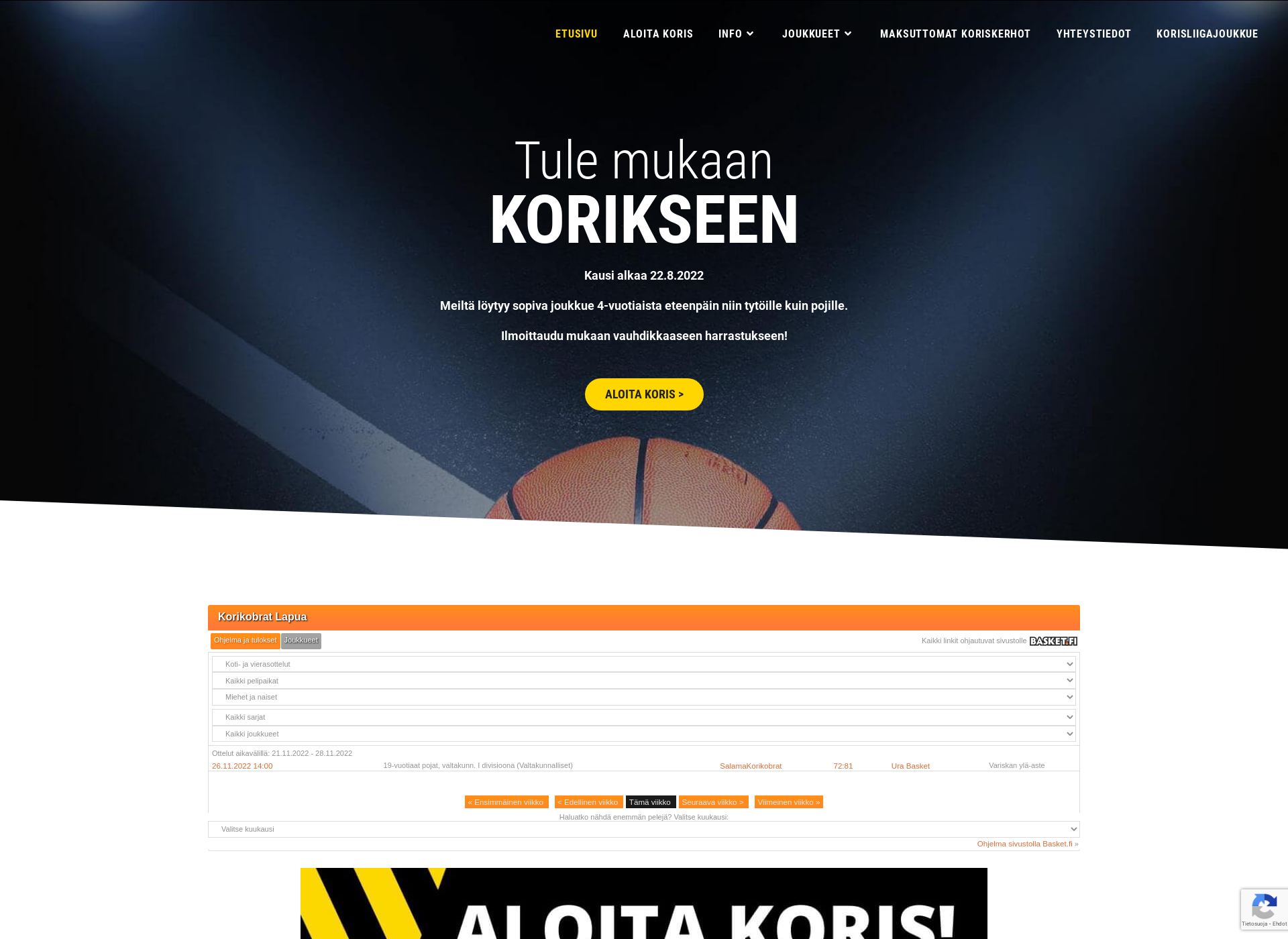 Screenshot for korikobrat.fi