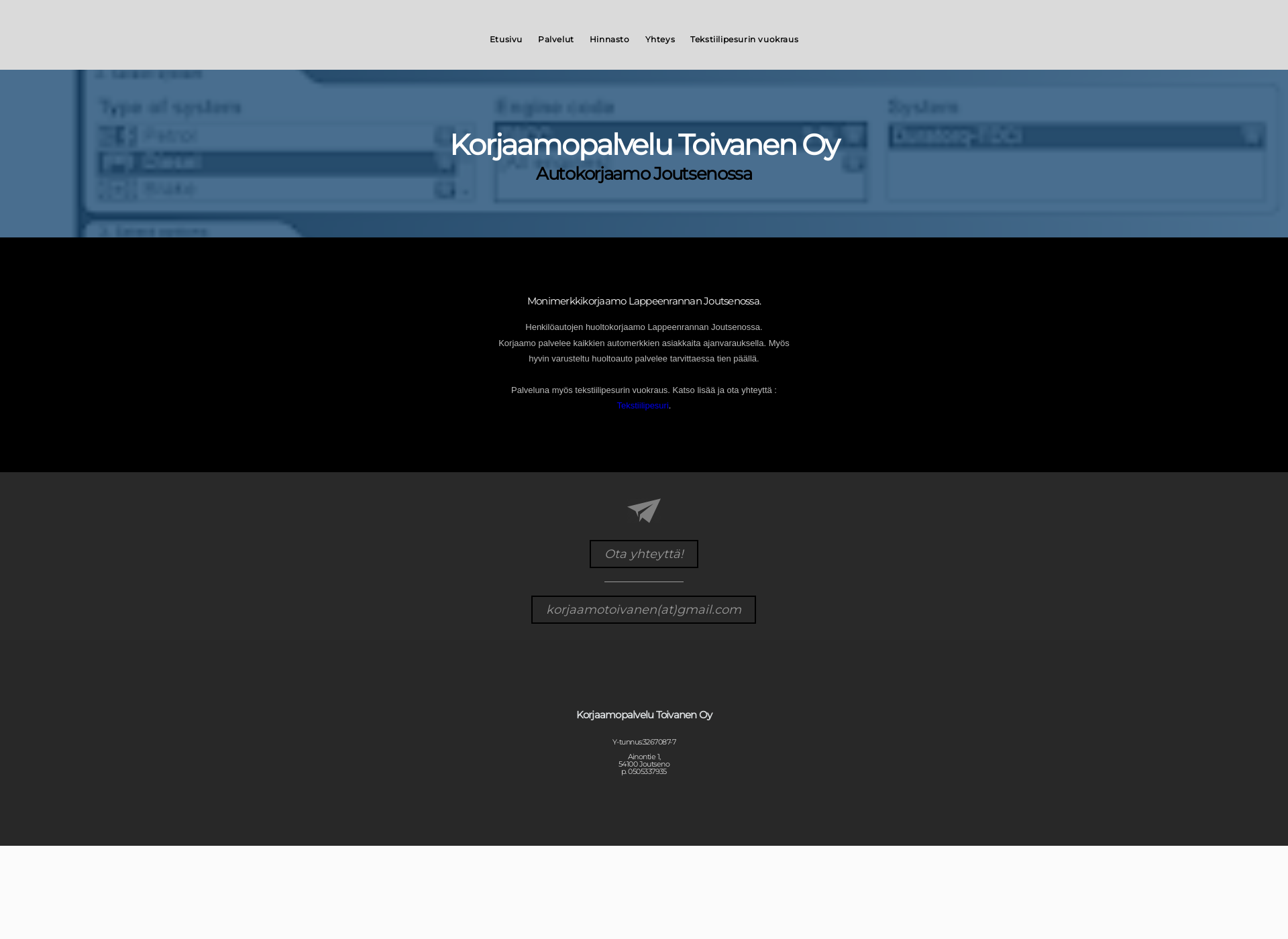 Screenshot for korjaamotoivanen.fi