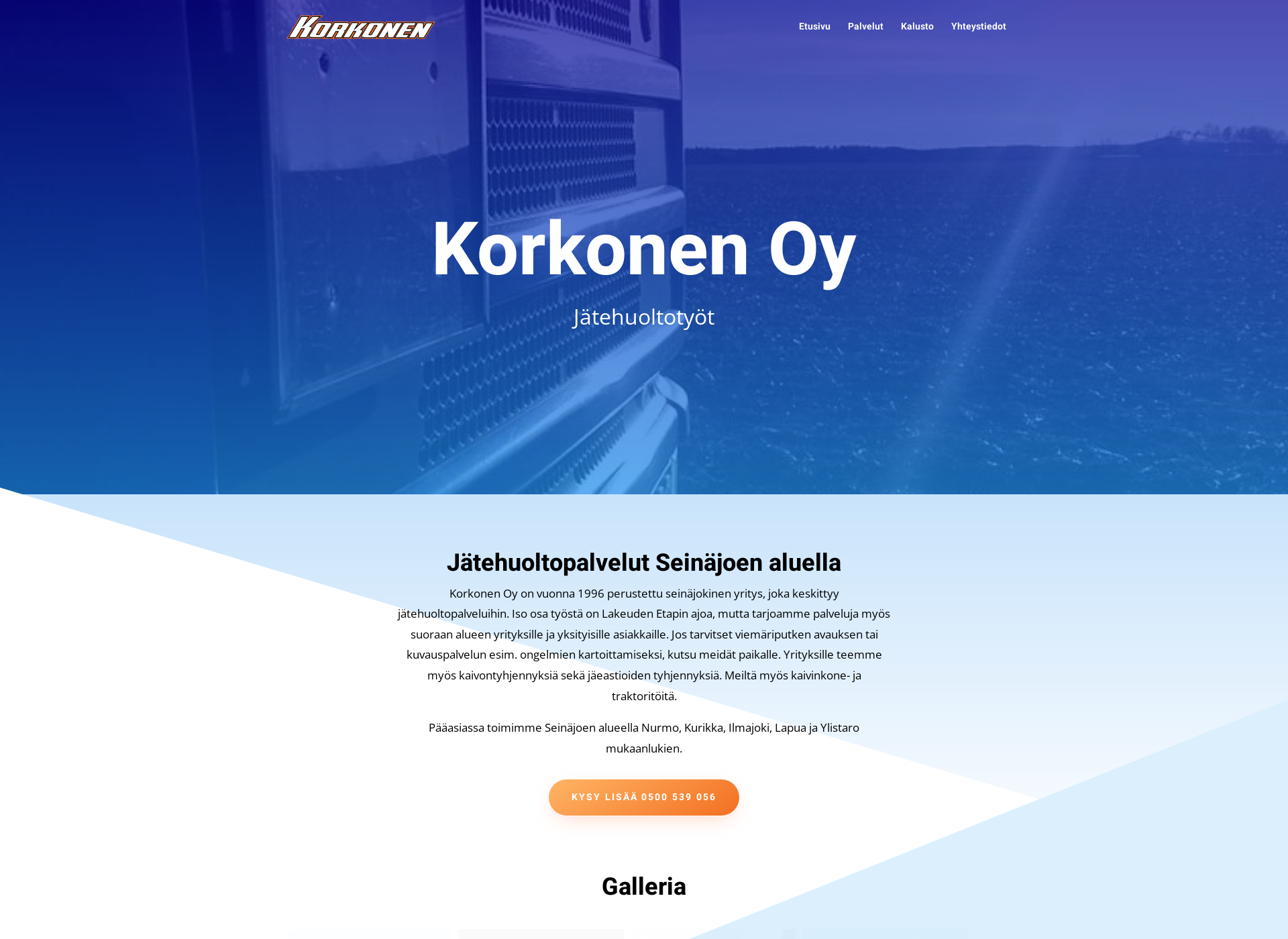 Screenshot for korkonen.fi