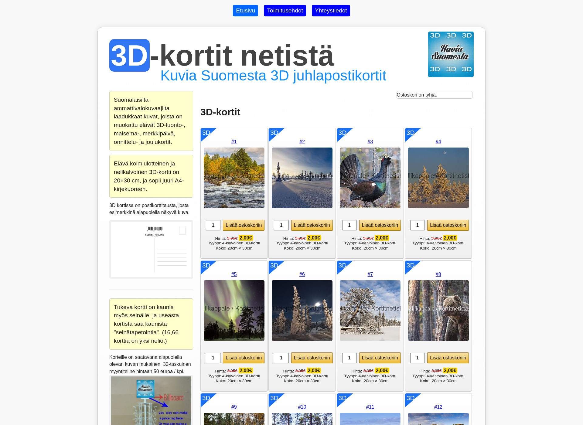 Screenshot for kortitnetistä.fi
