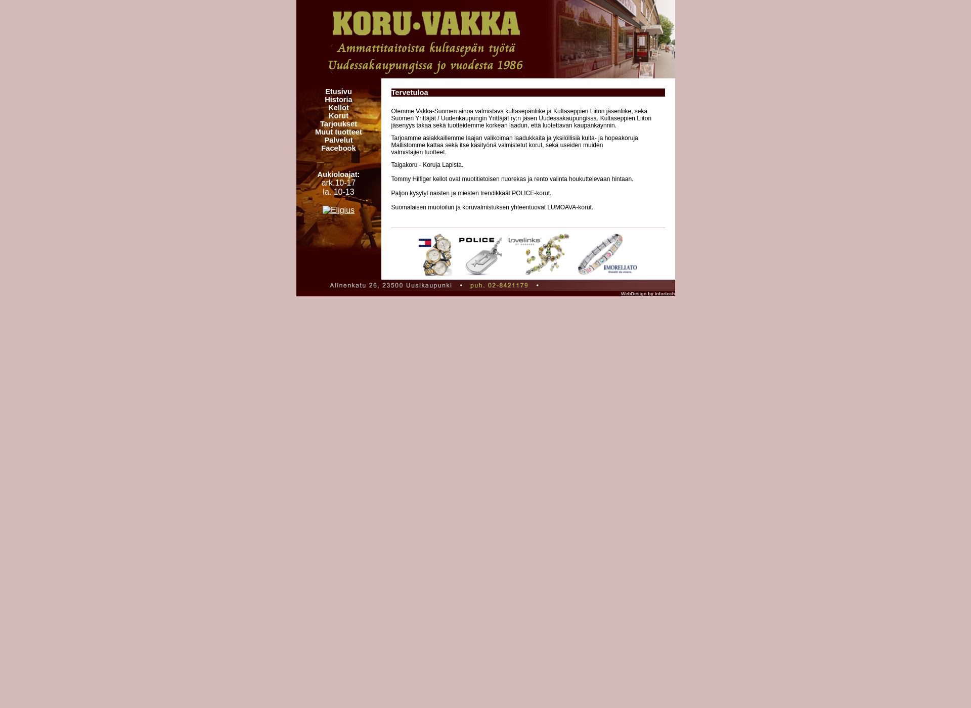 Screenshot for koruvakka.fi