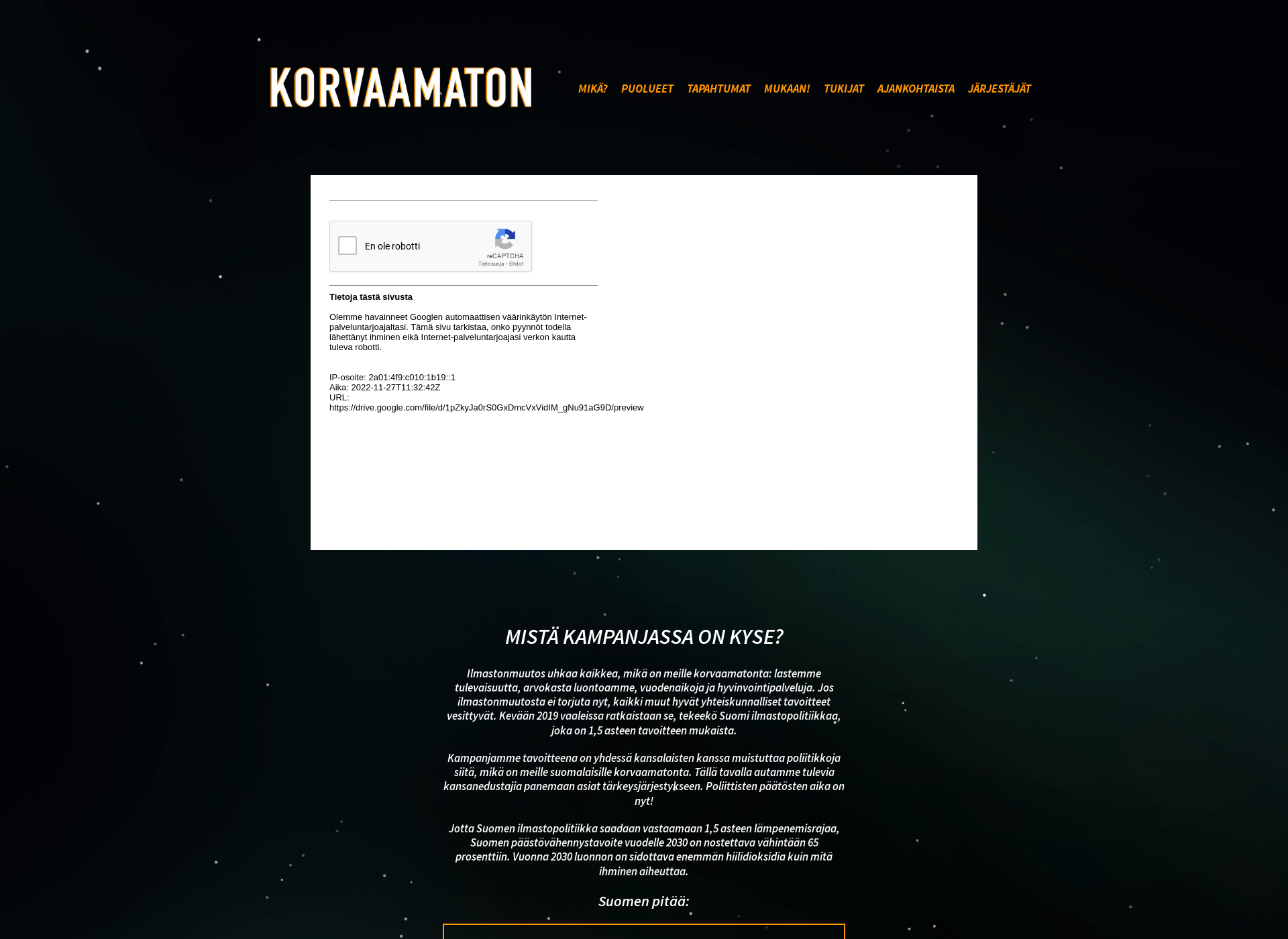 Screenshot for korvaamaton.fi