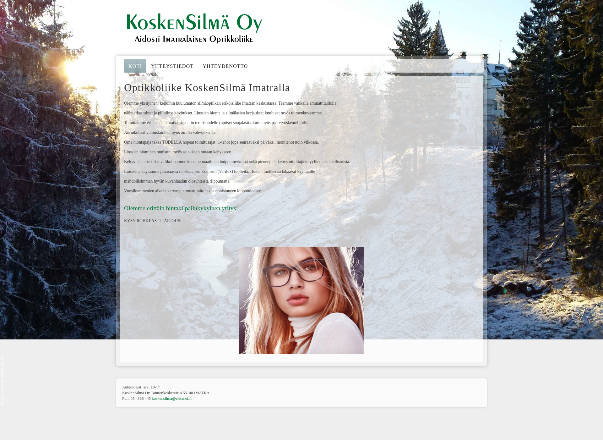Screenshot for koskensilma.fi