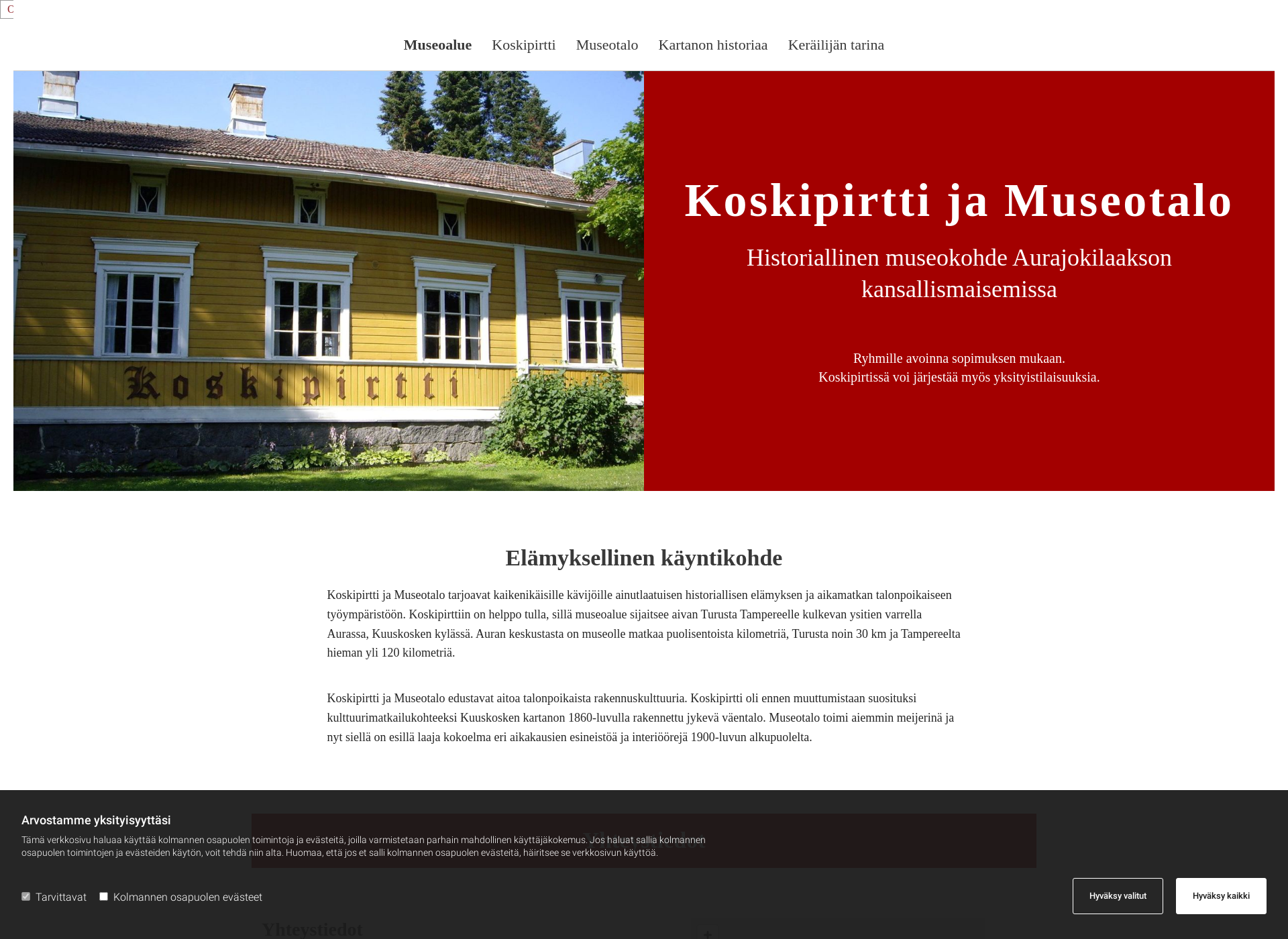 Screenshot for koskipirtti.fi