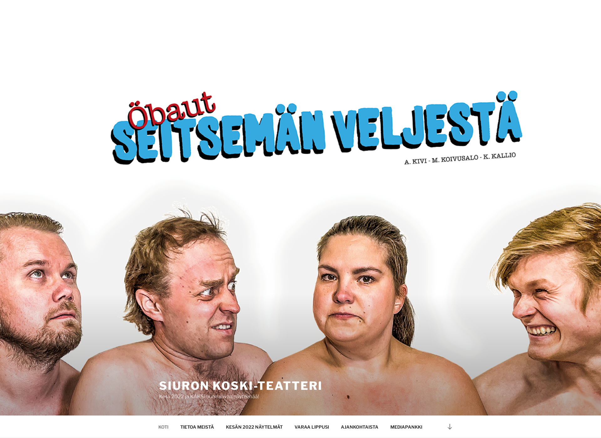 Screenshot for koskiteatteri.fi